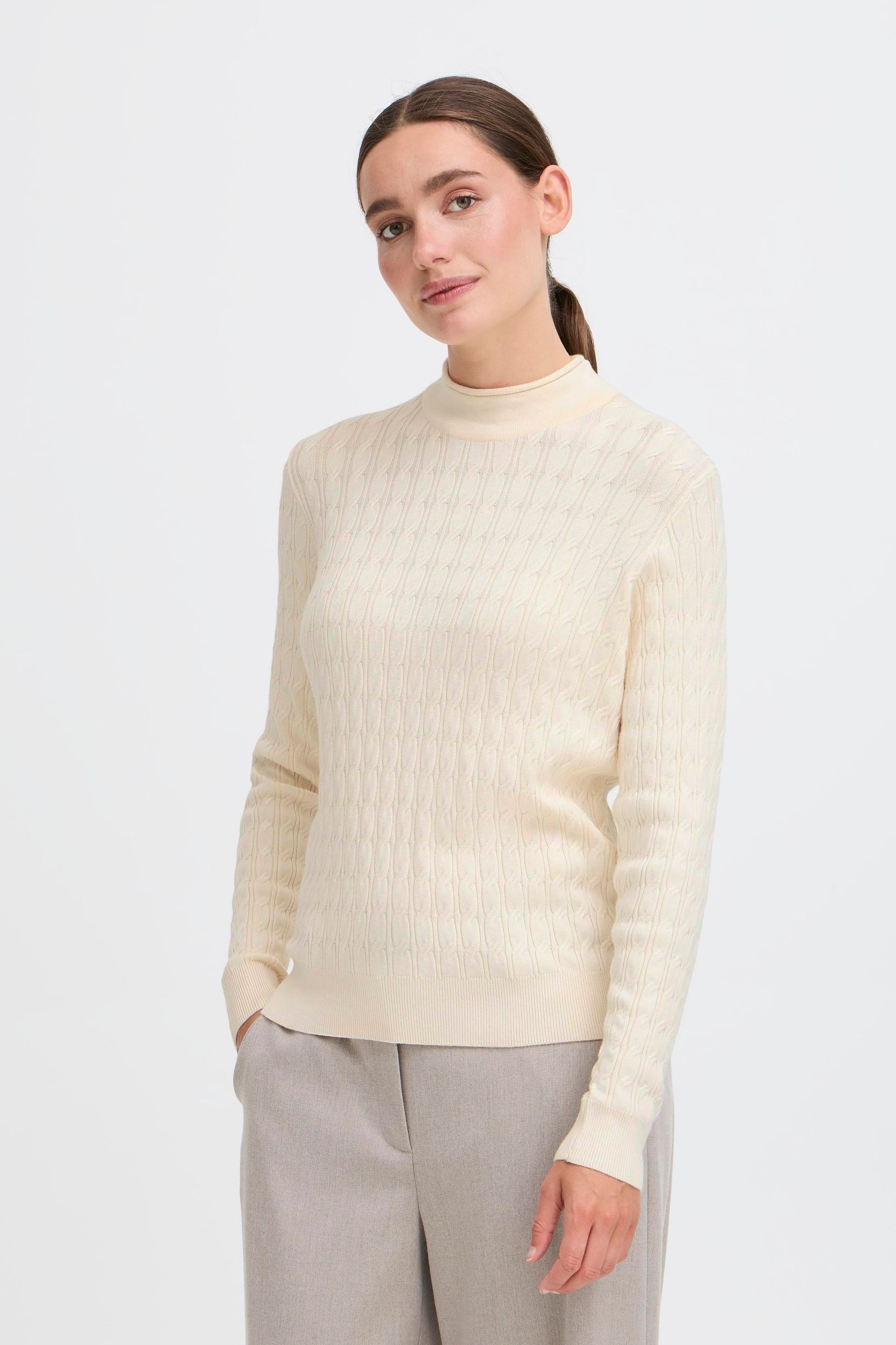 OXMO Rollkragenpullover »Rollkragenpullover OXISALLY«