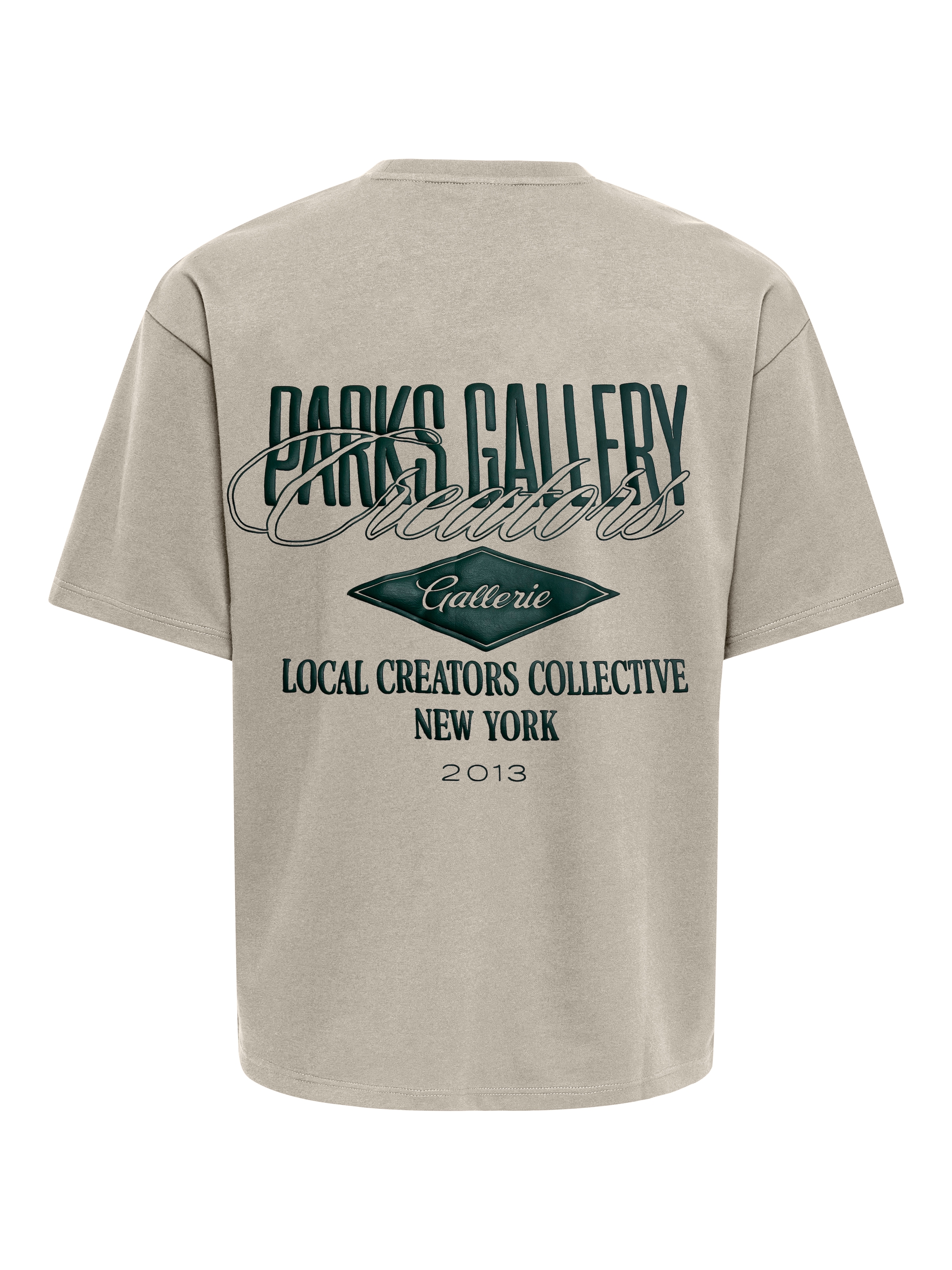 ONLY & SONS T-Shirt »ONSPARKS GALLERY AIR BOXY SS TEE NOOS« Baumwollmischung, regular fit
