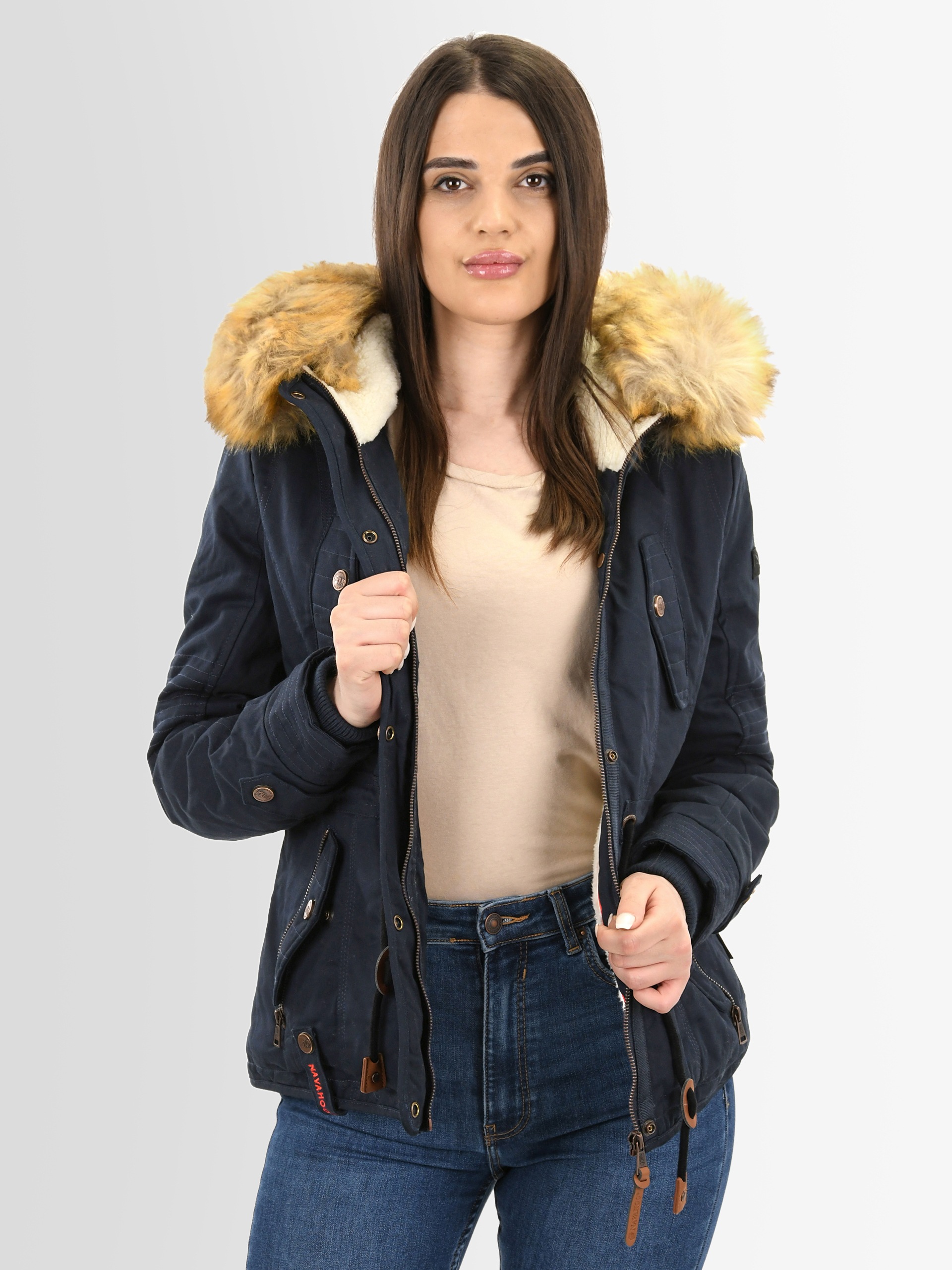 Navahoo Winterjacke »Navahoo Pearl Damen Jacke«