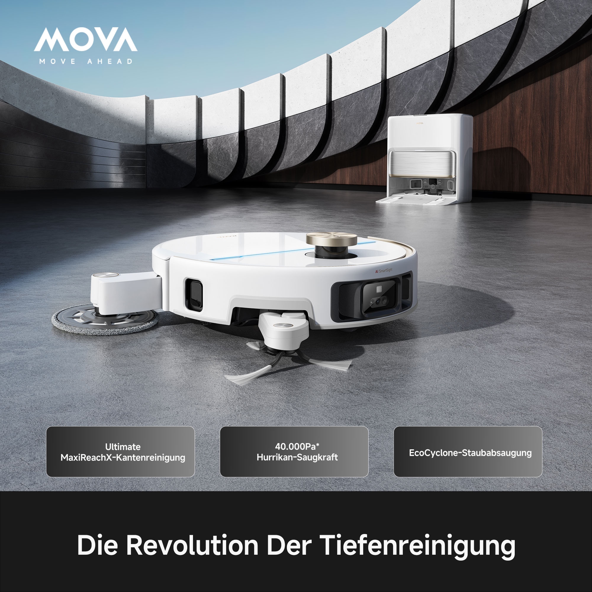 Mova Saugroboter »V70 Ultra Complete«