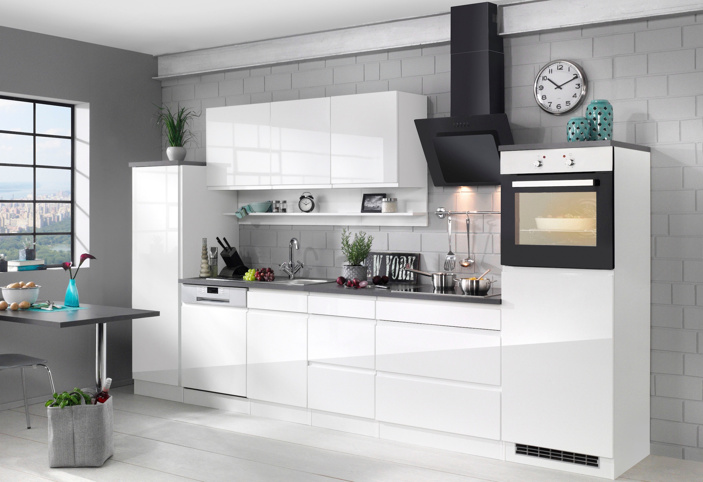 KOCHSTATION Hängeschrank »KS-Virginia« 100 cm breit, mit 2 Türen