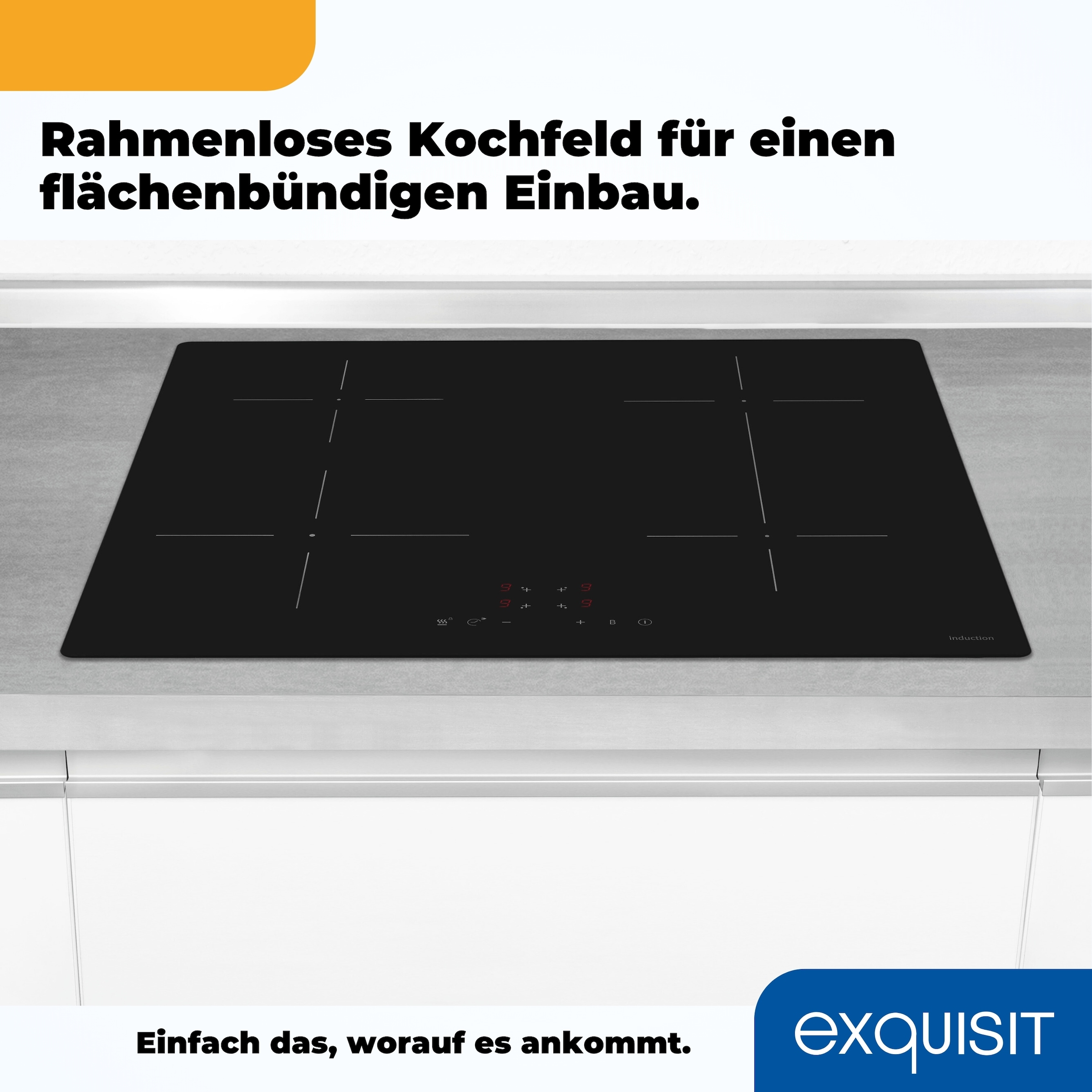 exquisit Backofen-Set »EBEP697-H-030 schwarz« Pyrolyse-Selbstreinigung Set, 2 Stk. tlg.