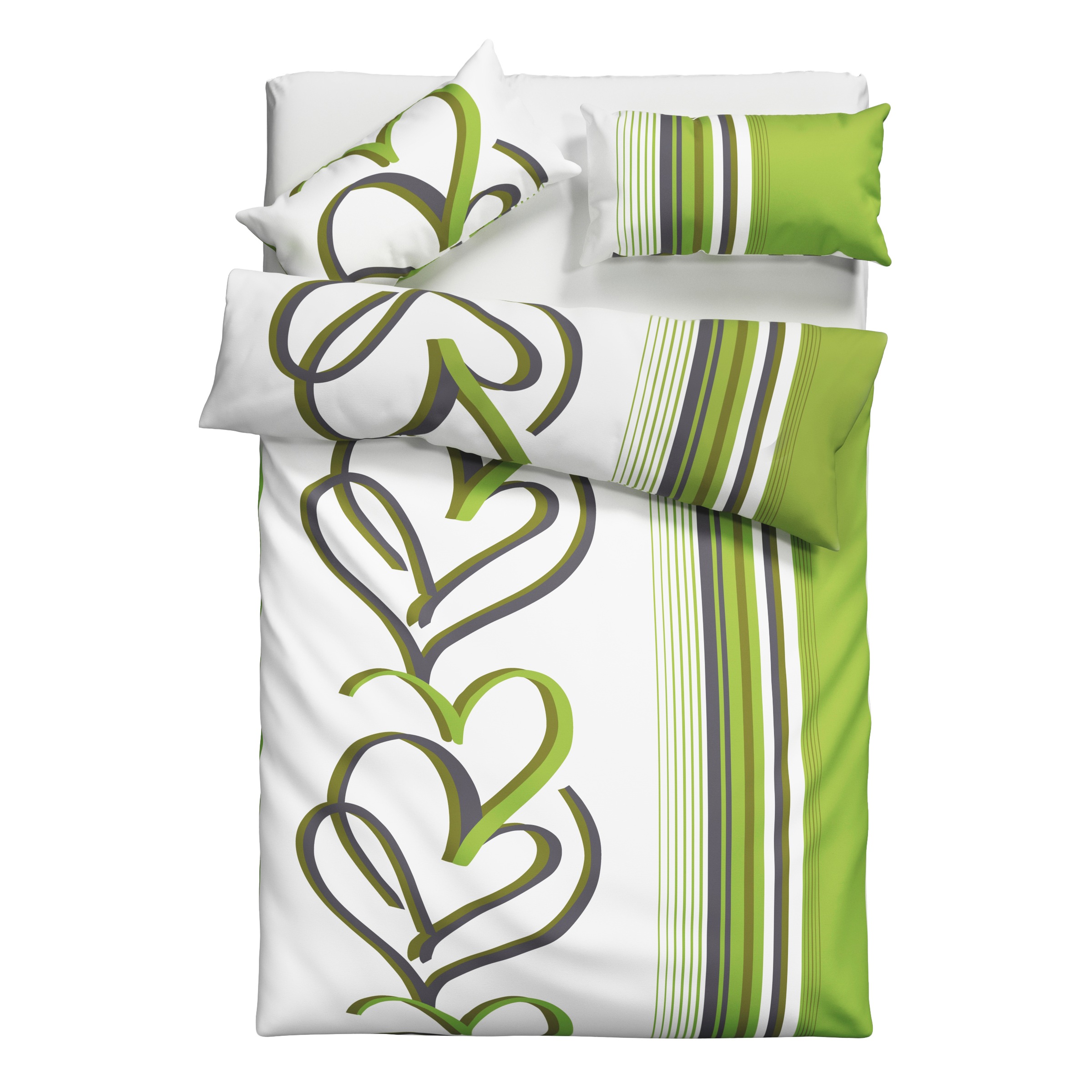 my home Bettwäsche »Area Bettwäsche mit Herzen Design, für Winter oder Sommer... kaufen