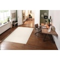 my home Hochflor-Teppich »Boldo«, rechteckig, 50 mm Höhe, besonders weich durch Microfaser, Shaggy Teppich, idealer Teppich für Wohnzimmer, Schlafzimmer, Esszimmer