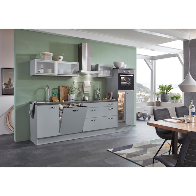 OPTIFIT Küchenzeile »Cara«, mit Vollauszügen und Soft-Close-Funktion, Breite  280 cm auf Raten bestellen