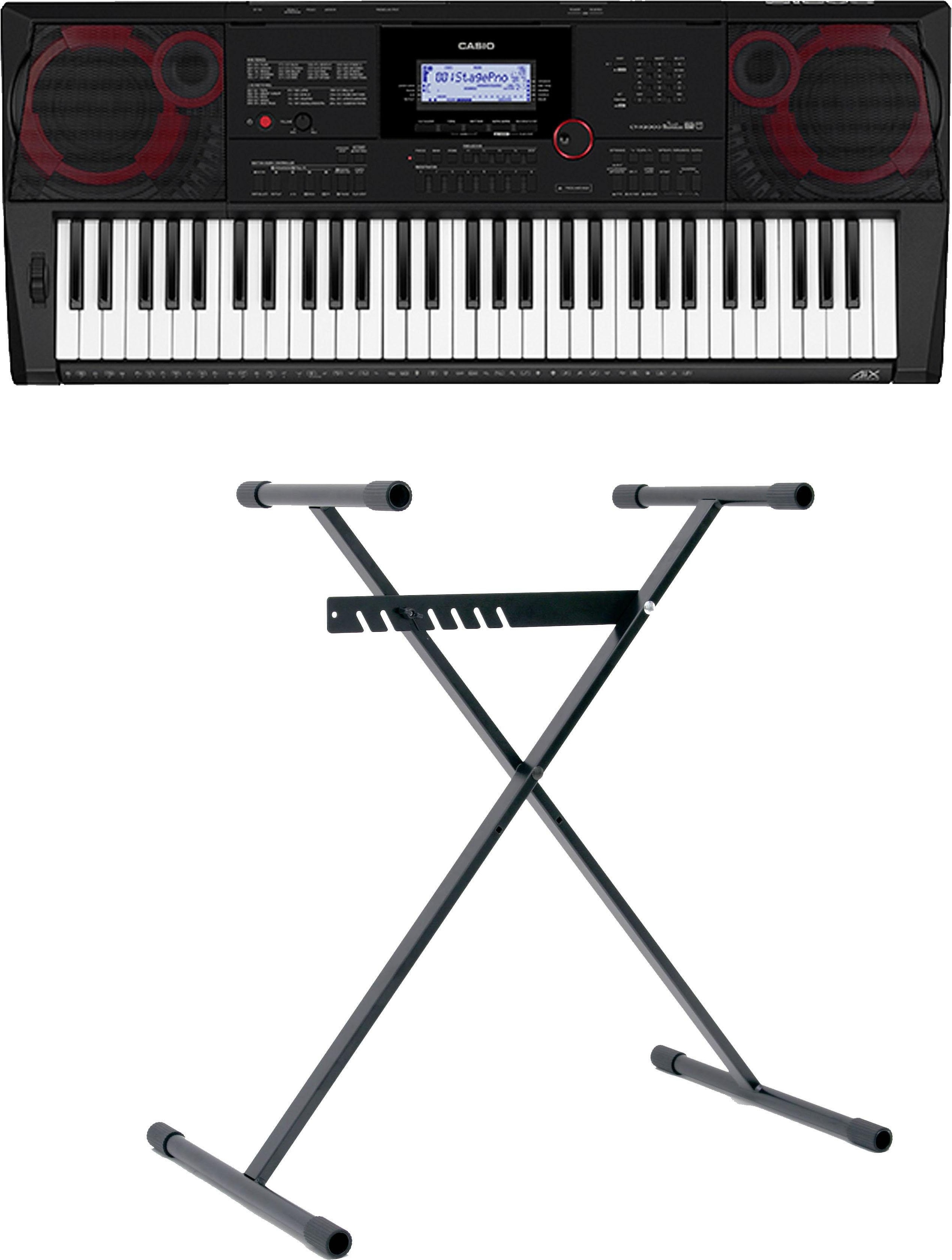 CASIO Home-Keyboard »CT-X3000«, inklusive Keyboardstativ