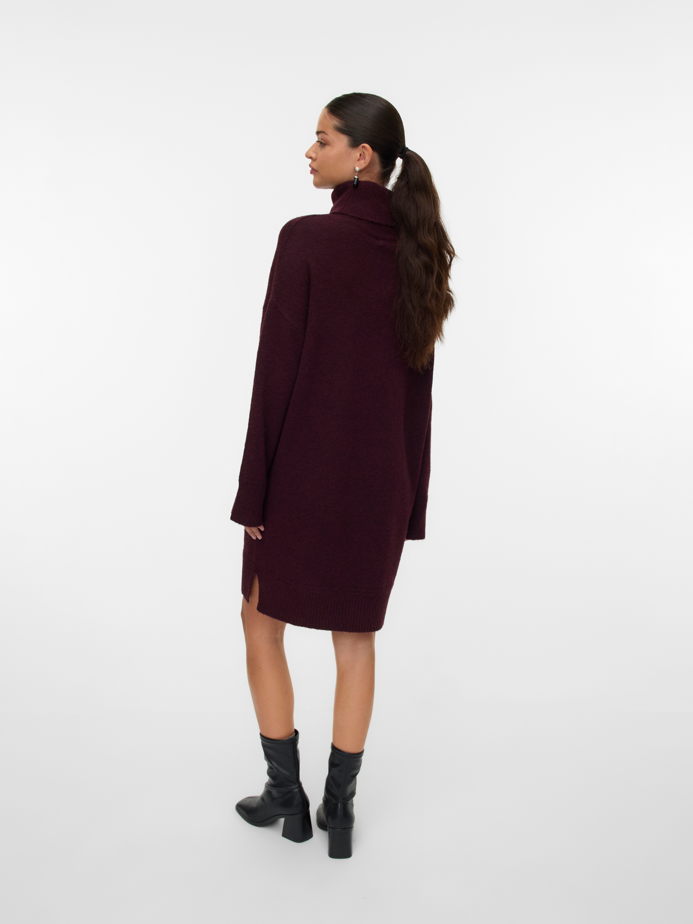 Vero Moda Strickkleid »VMAQUARIUS LS ROLLNECK SHORT DRESS BF«