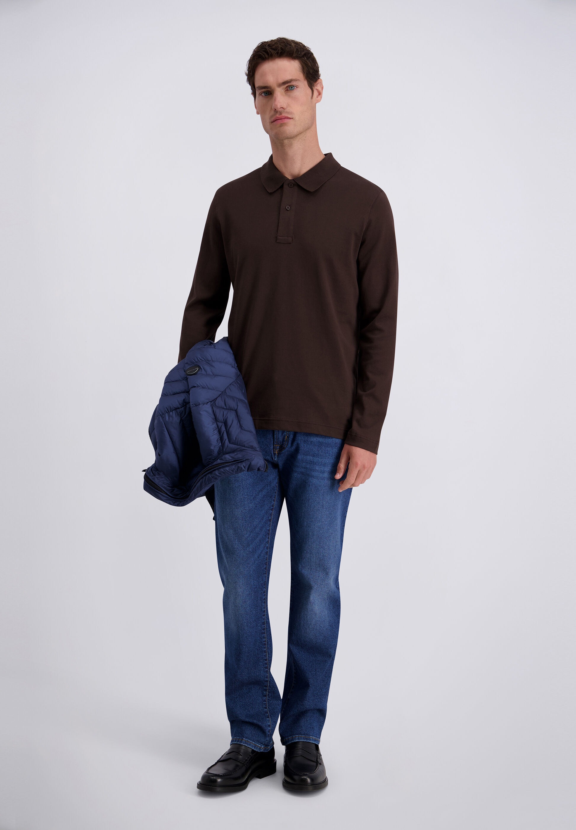 Pierre Cardin T-Shirt »Pierre Cardin Poloshirt« mit Knopfleiste