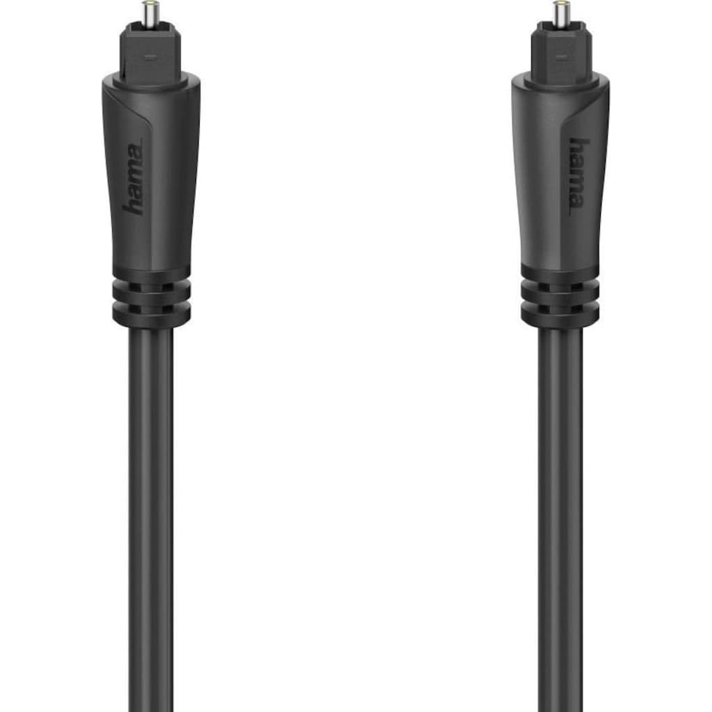 Hama Audio-Kabel »Audio-Lichtleiter-Kabel, ODT-Stecker (Toslink), 5,0m ODT-Kabel«, Toslink, 500 cm