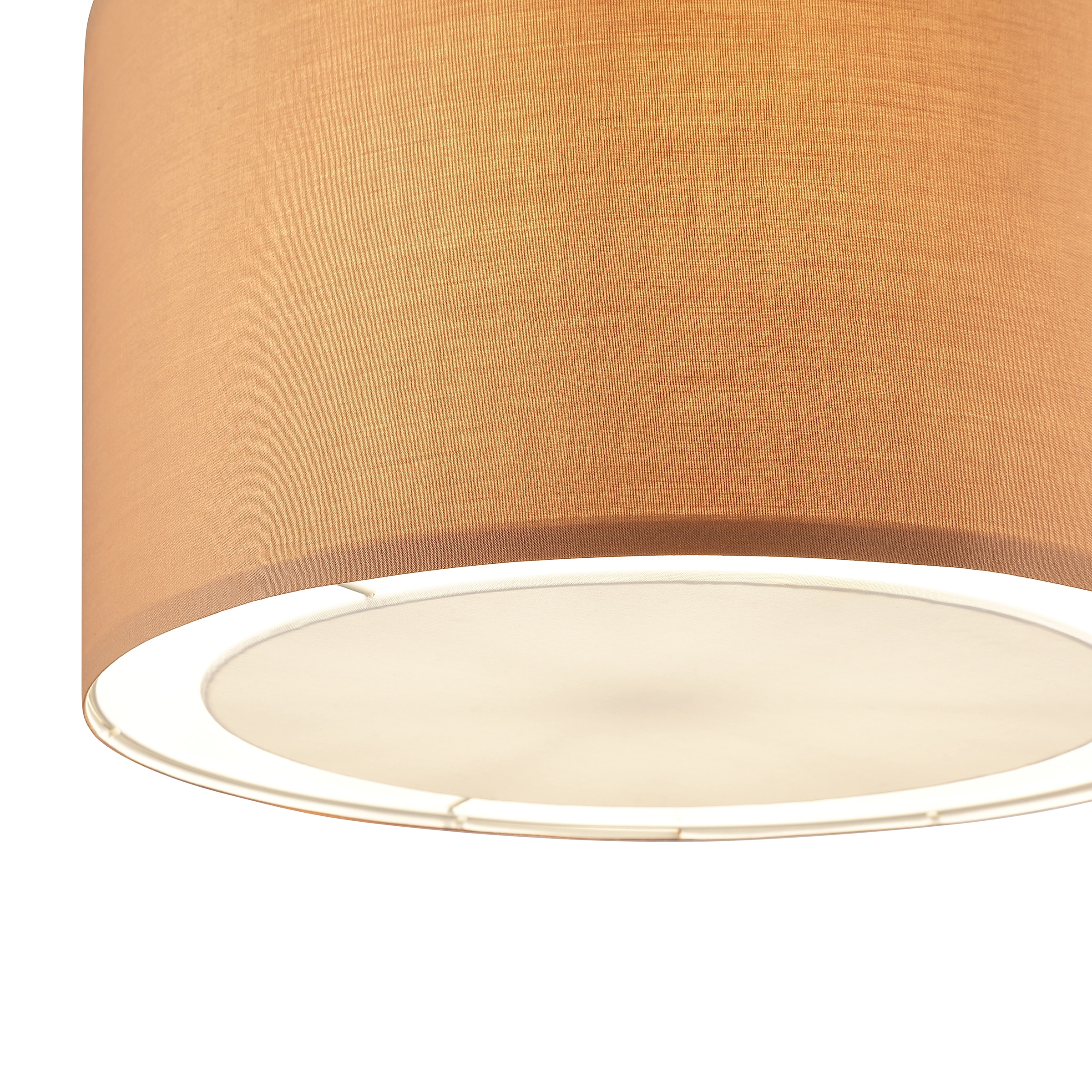 OTTO home Deckenleuchte »Stellan« E27 1 Stk. Deckenlampe mit Stoff - Schirm, Ø 40 cm, Höhe 32 cm