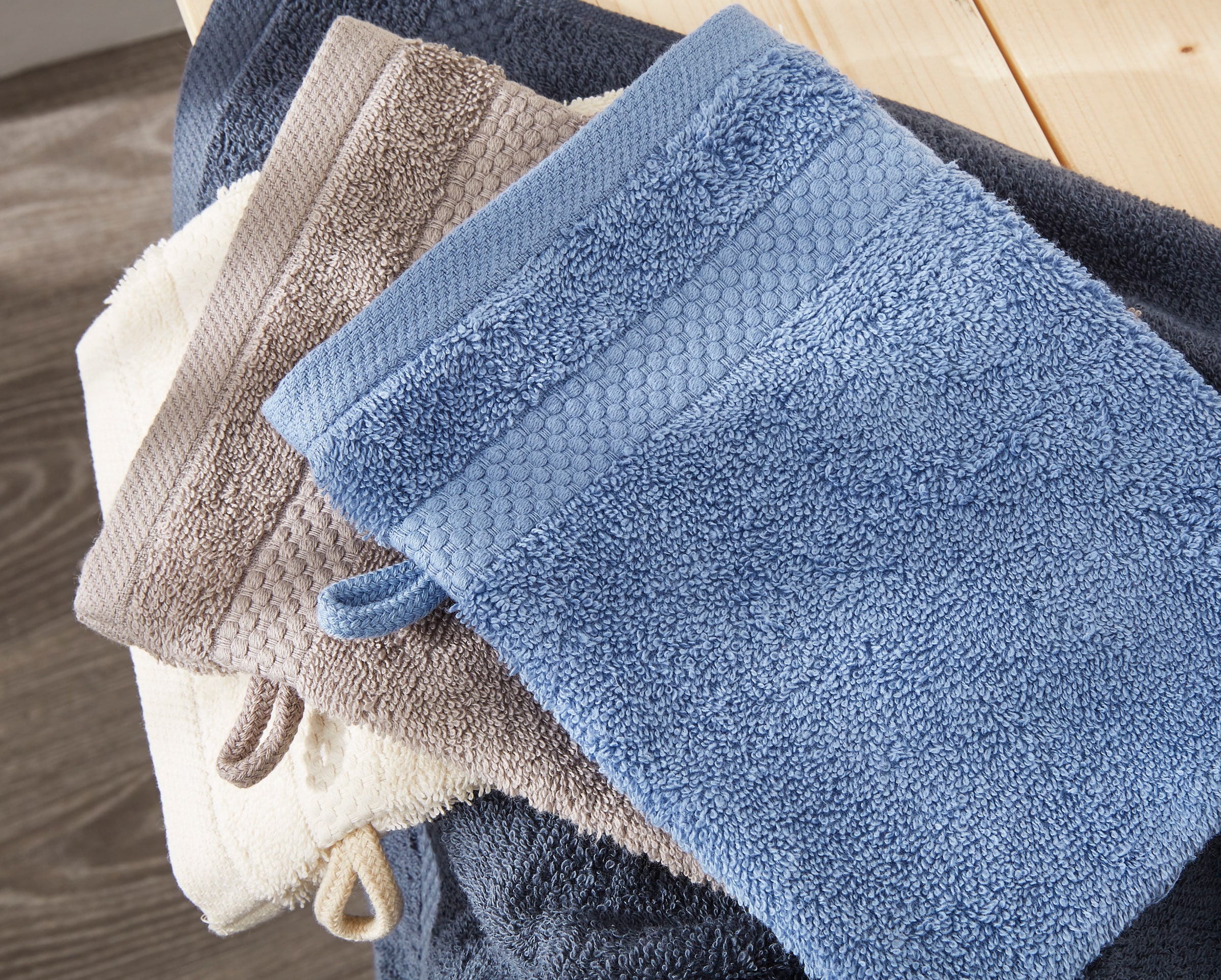 Dyckhoff Waschhandschuh »Planet« 450 g/m², aus reiner Baumwolle, trocknergeeignet