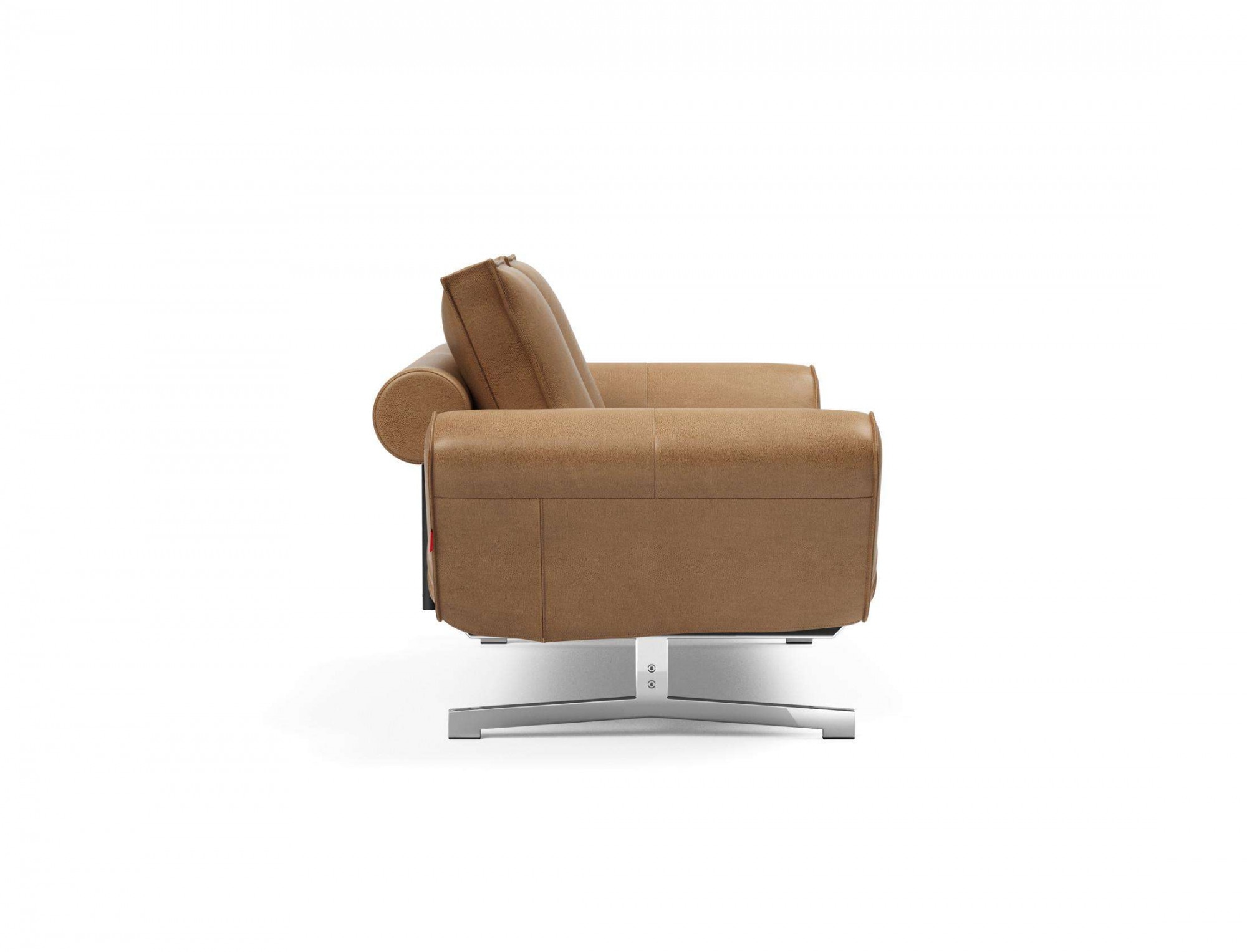 INNOVATION LIVING ™ 3-Sitzer »Ghia Schlafsofa, Multi-Wohlfühlsofa, Designfuß«, eine große Liegefläche mit geringer Stellfläche, beidseitig abklappbar