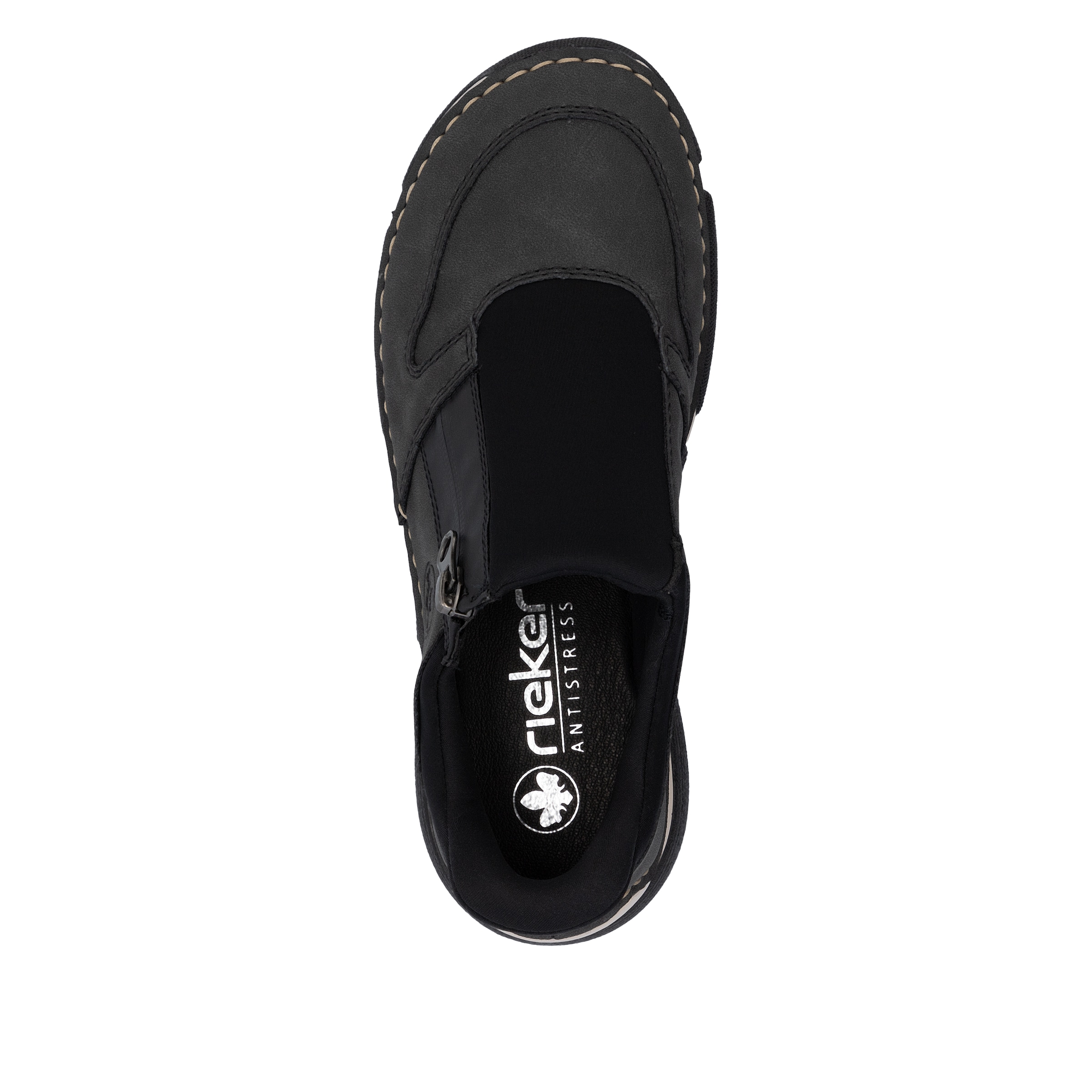 Rieker Slip-On Sneaker »Ready2GO«  Halbschuh, Freizeitsneaker mit seitlichem Reißverschluss