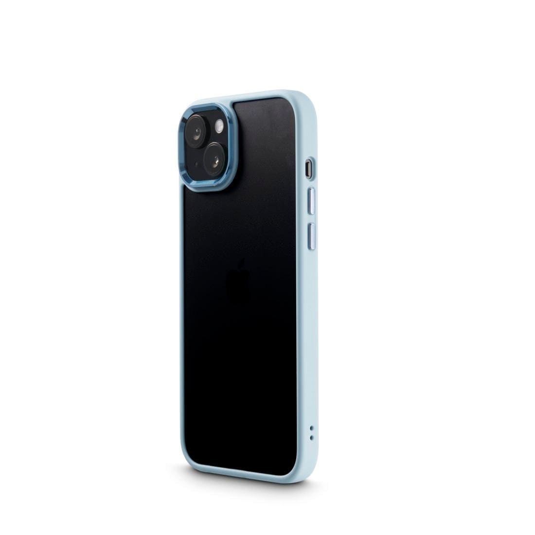 Hama Smartphone-Hülle »Handyhülle für Apple iPhone 15 Plus, durchsichtig Blau, stabil«, iPhone 15 Plus
