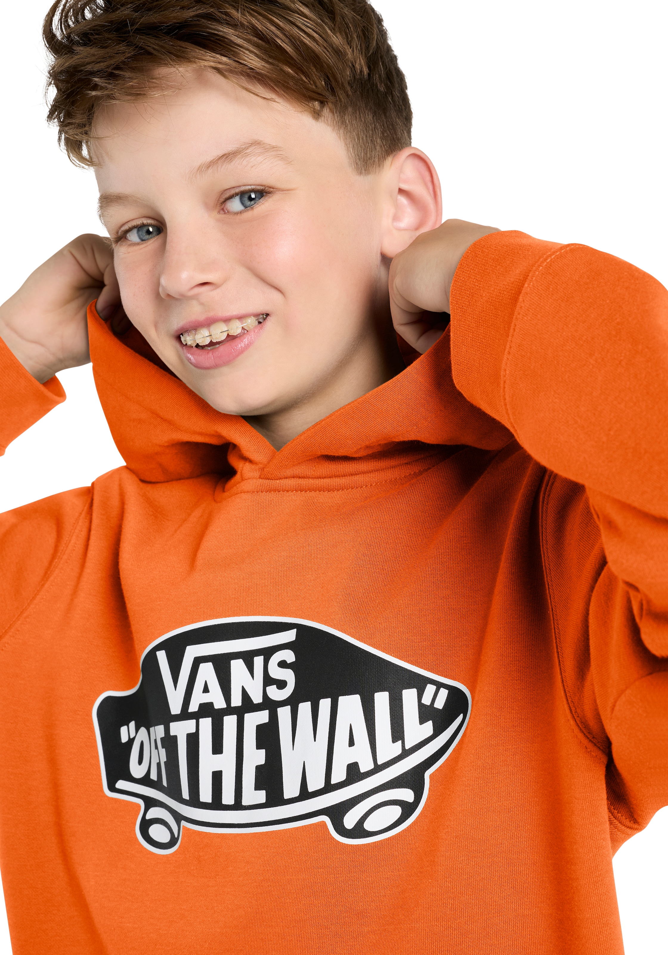 Vans Kapuzensweatshirt »STYLE 76 PO«, für Kids, aus Baumwolle und Polyester
