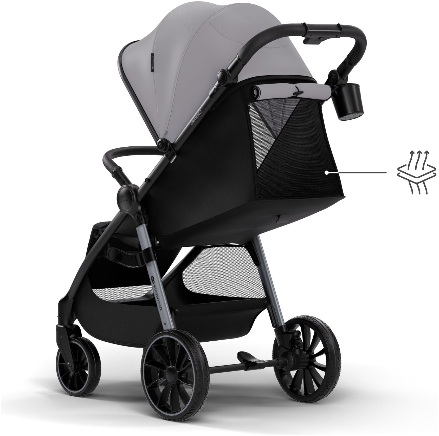 Kinderkraft Kinder-Buggy »Grande 2« 22 kg