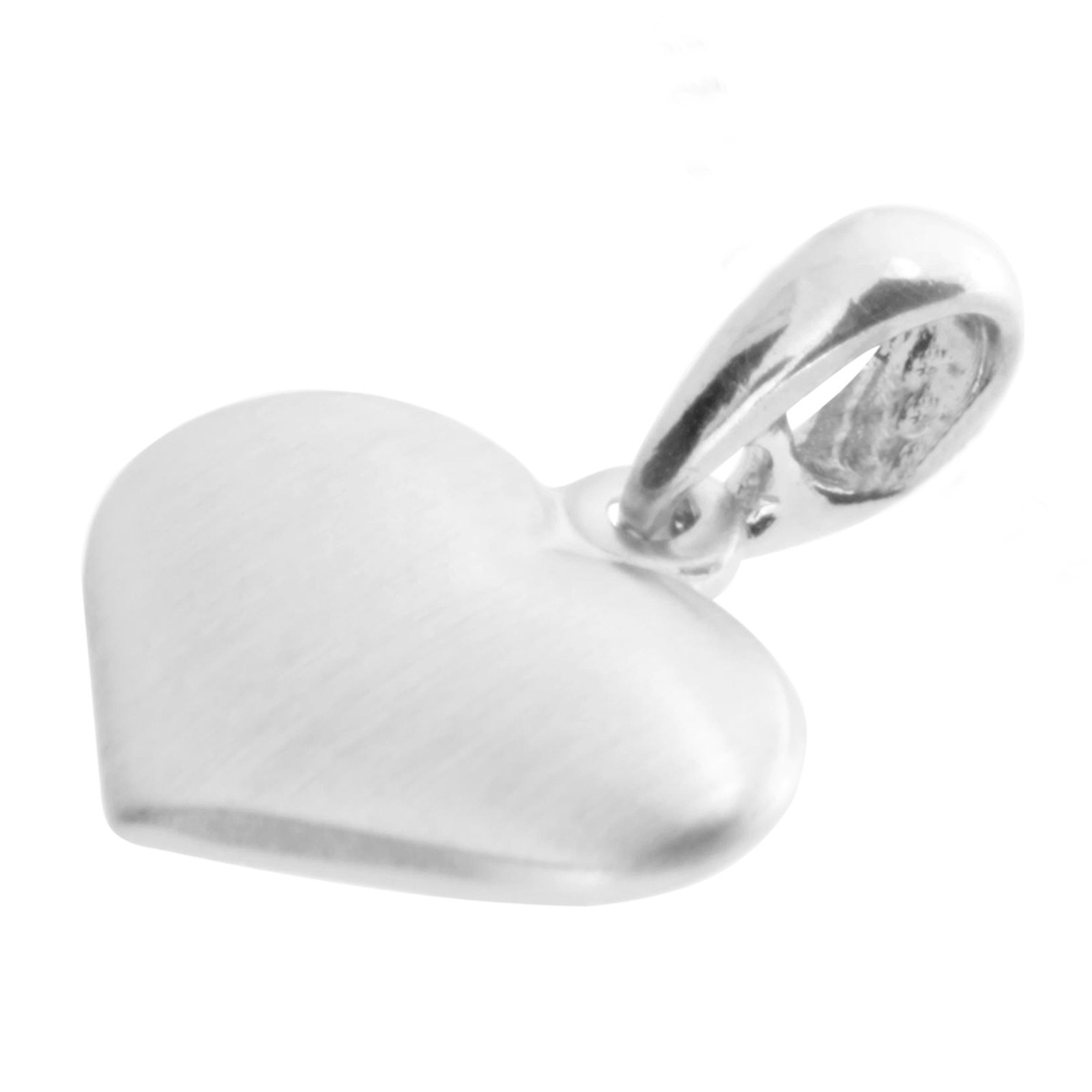 OSTSEE-SCHMUCK Kettenanhänger »- Herz 15 mm - Silber 925/000 - ,«