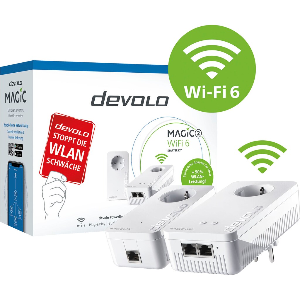 DEVOLO Adapter »Magic 2 WiFi 6 Starter Kit«
