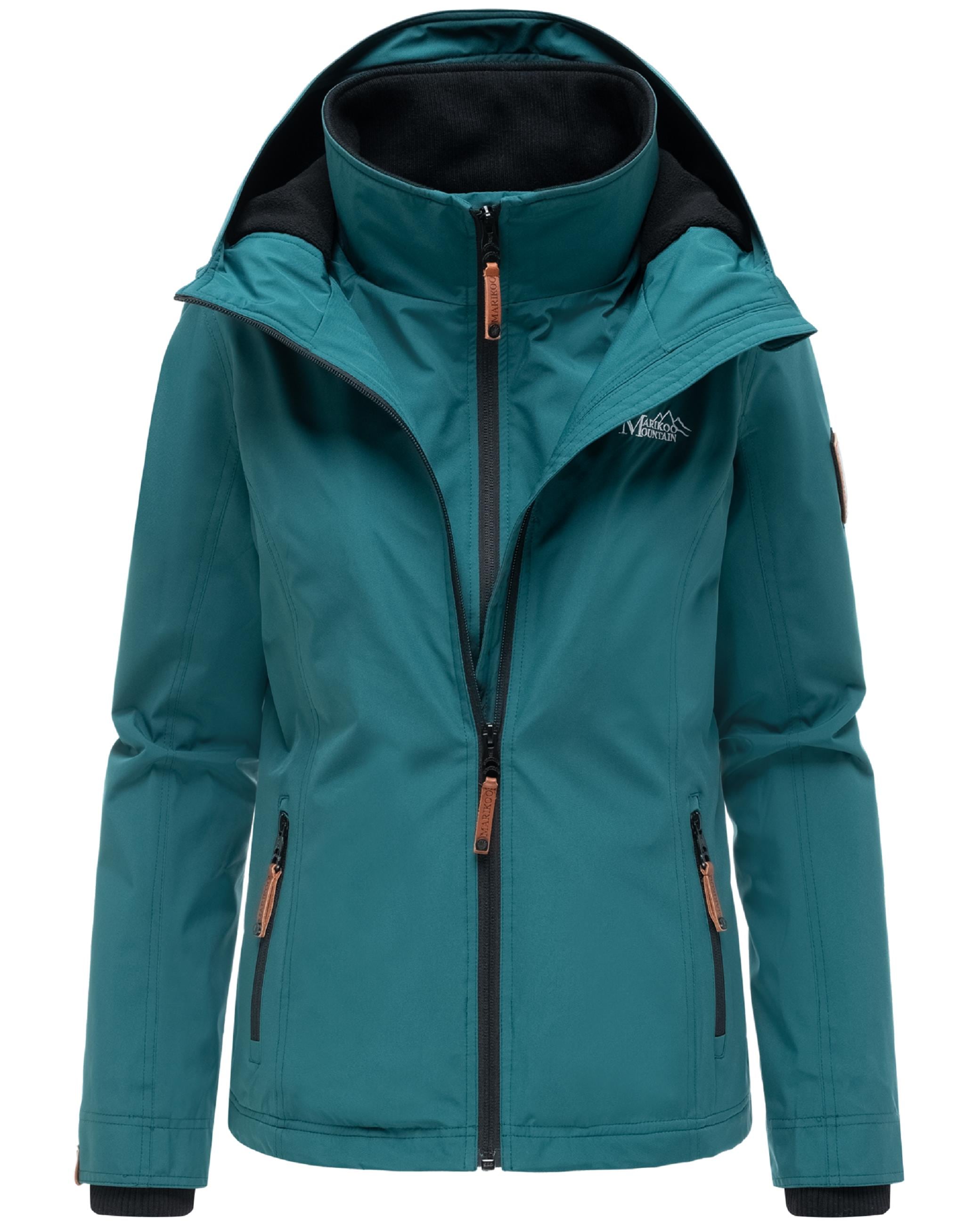 Marikoo Outdoorjacke »Übergangsjacke Erdbeere« mit Kapuze sportliche Funktionsjacke mit Kapuze