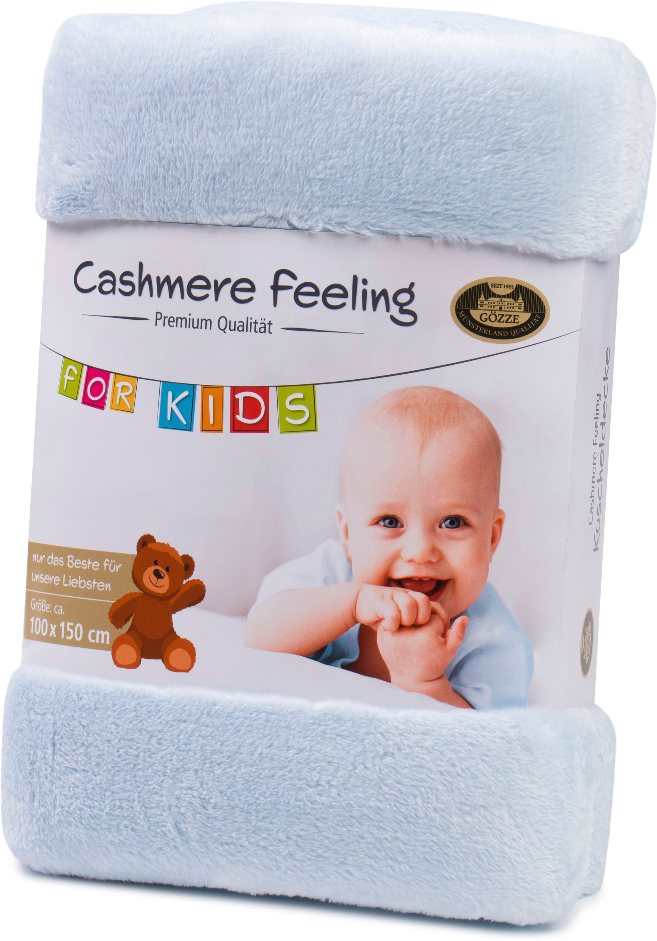 Gözze Kinderdecke »Premium Cashmerefeeling«, kuschelig warm
