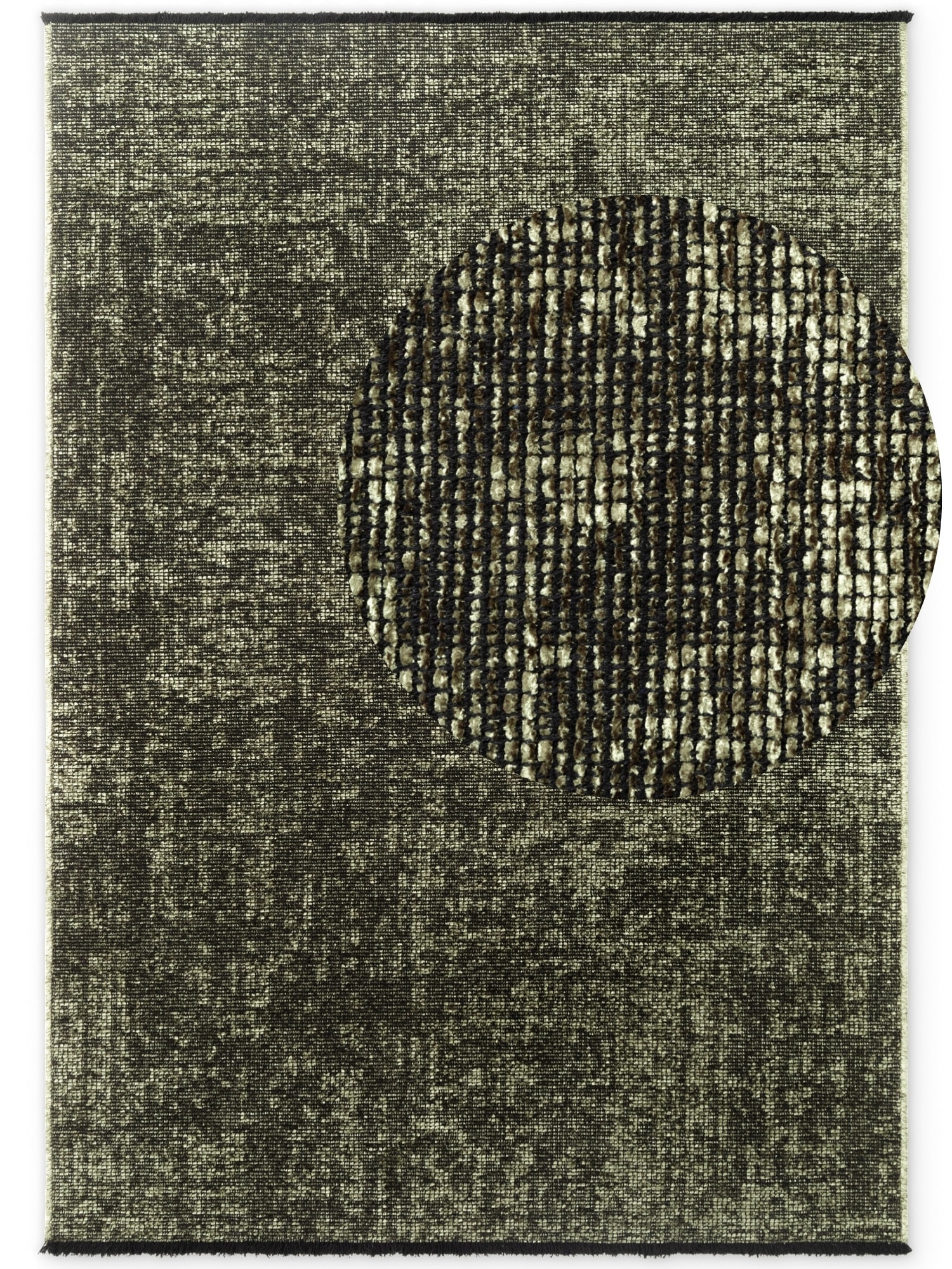 ELLE DECORATION Teppich »Prisma« rechteckig 5 mm Höhe Glanz-Effekt, Karo Design, Kachel-Optik, Wohnzimmer, Schlafzimmer,Flur