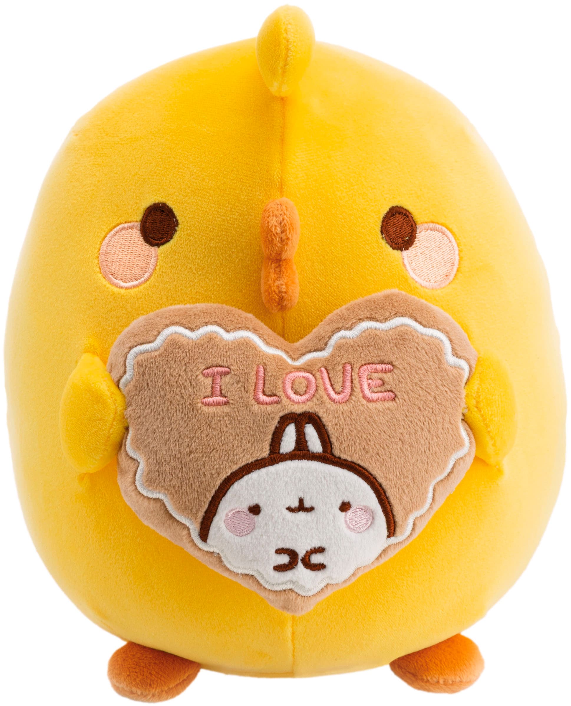 Nici Kuscheltier »MOLANG, Piu Piu mit Lebkuchenherz 24cm« in Geschenkverpackung