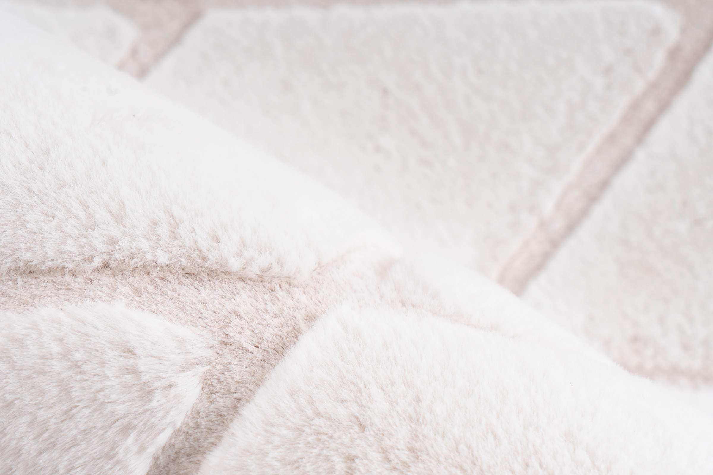 my home Läufer »Tilana« rechteckig 20 mm Höhe besonders weich durch Mikrofaser, Rauten-Design