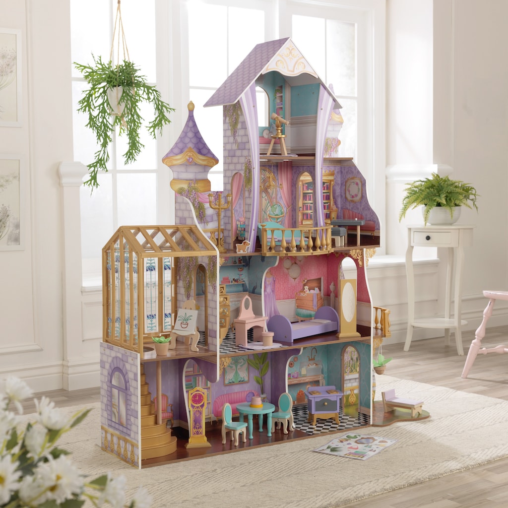 KidKraft® Puppenhaus »Zauberschloss mit Wintergarten«