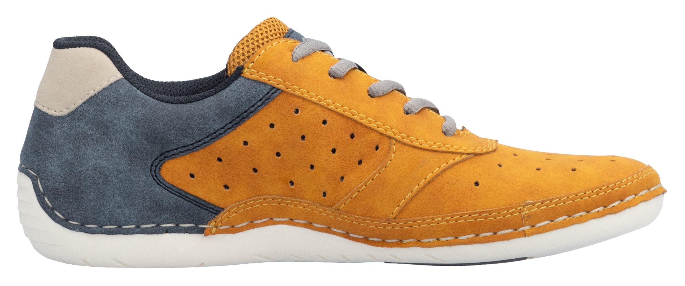 Rieker Sneaker  , Schnürschuh, Halbschuh, Freizeitschuh mit MemoSoft-Innensohle