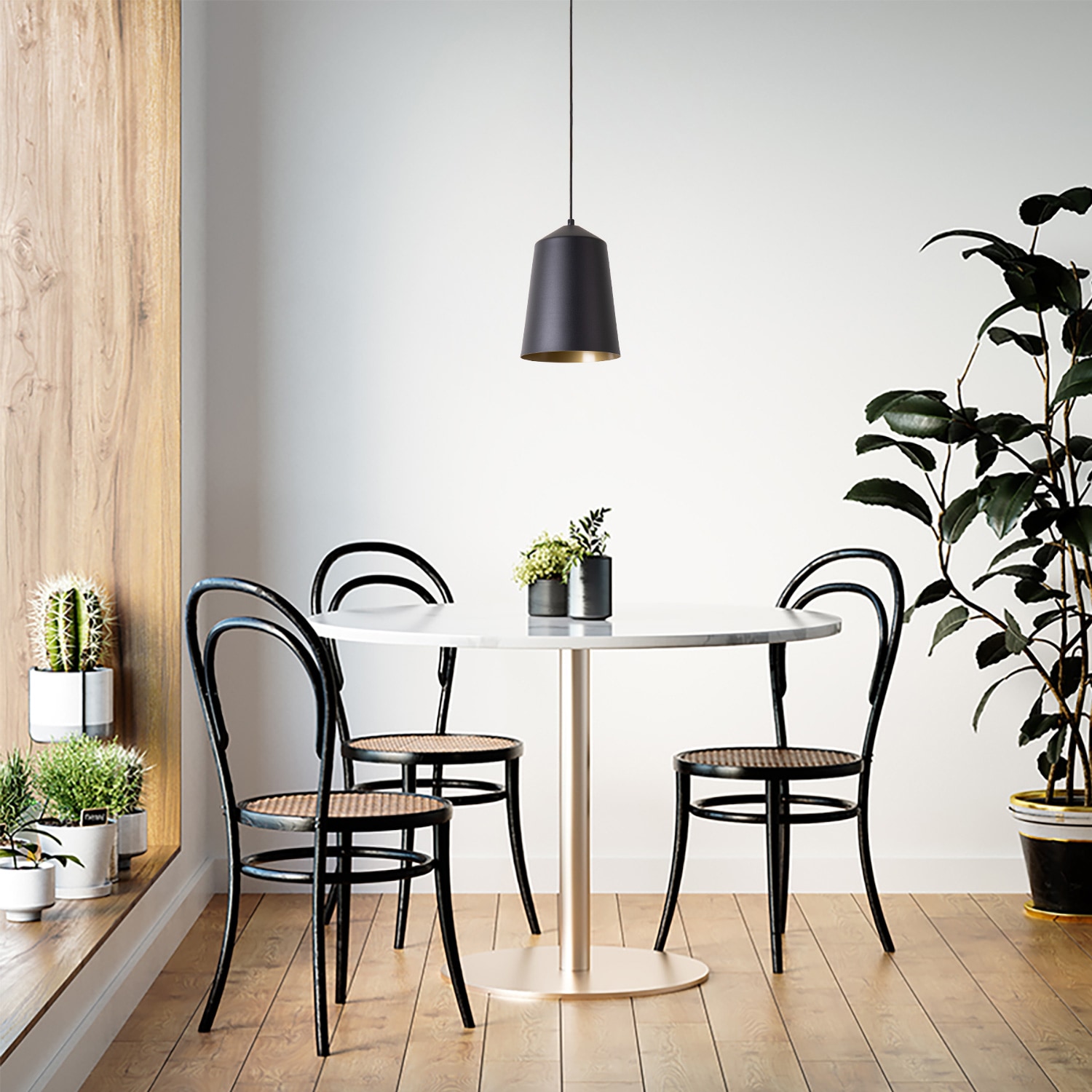 Paco Home Deckenleuchte »Jackson«, 1 flammig, Leuchtmittel E27 | ohne Leuchtmittel, Wohnzimmer Aluminium Pulverbeschichtet Industrial Design E27