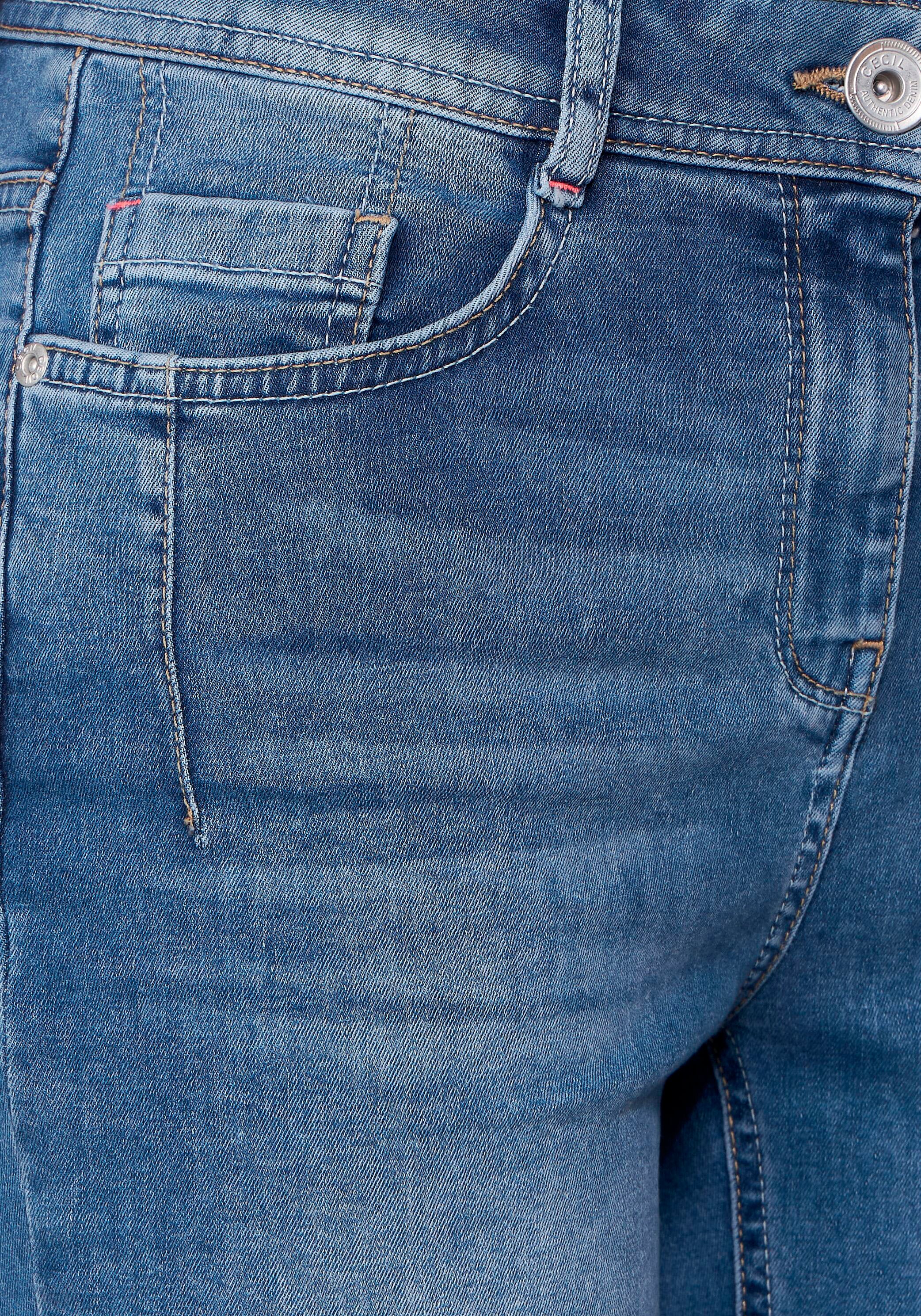 5-Pocket-Style im ♕ Cecil 7/8-Jeans, bei