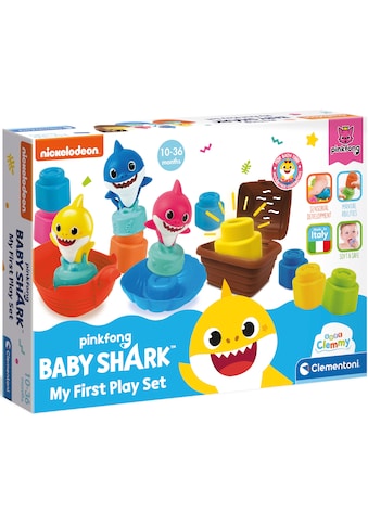Clementoni® Spielbausteine »Clemmy Soft - Baby Shark Spiel-Set«, (14 St.) kaufen