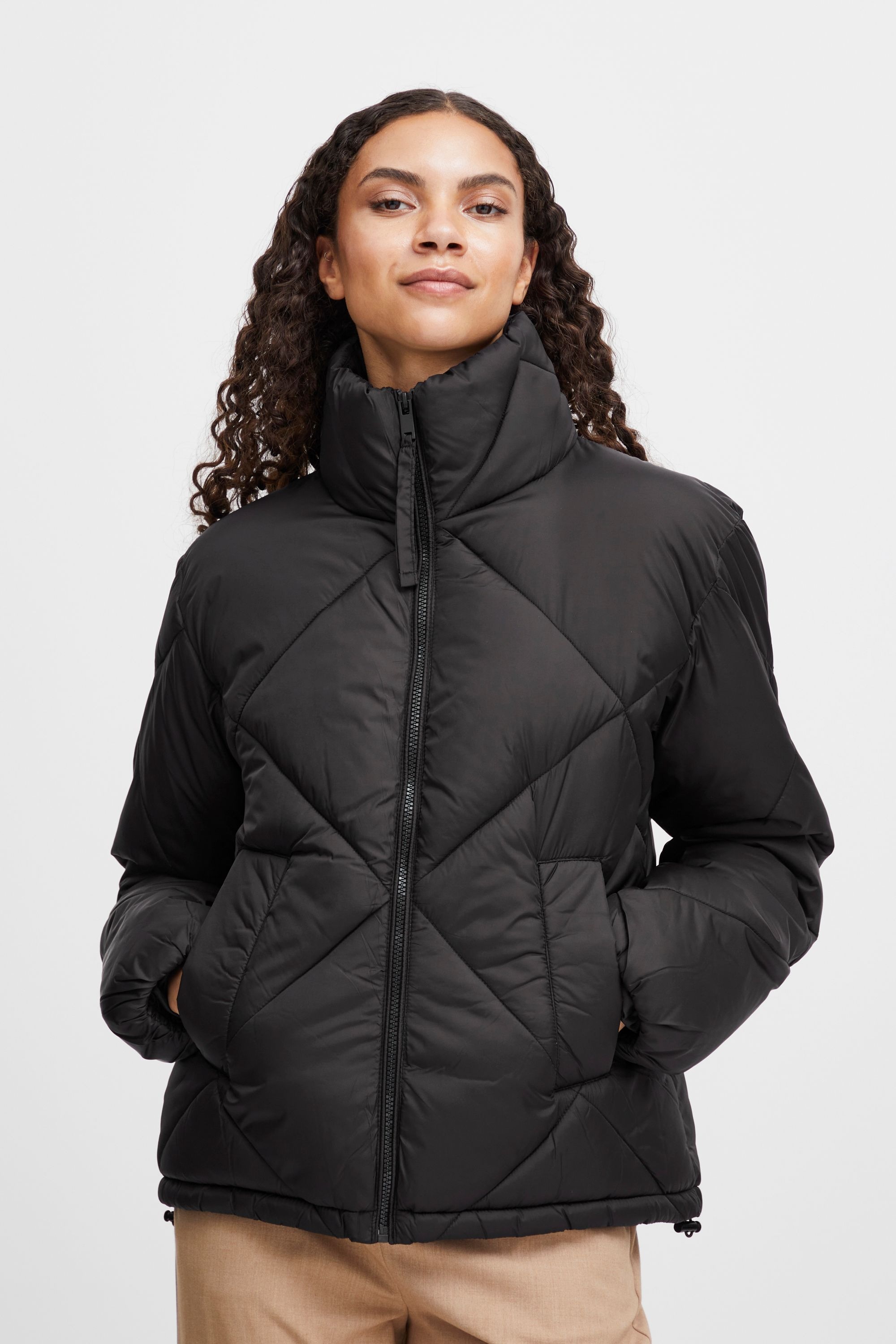 b.young Steppjacke »Steppjacke BYBomina«, ohne Kapuze