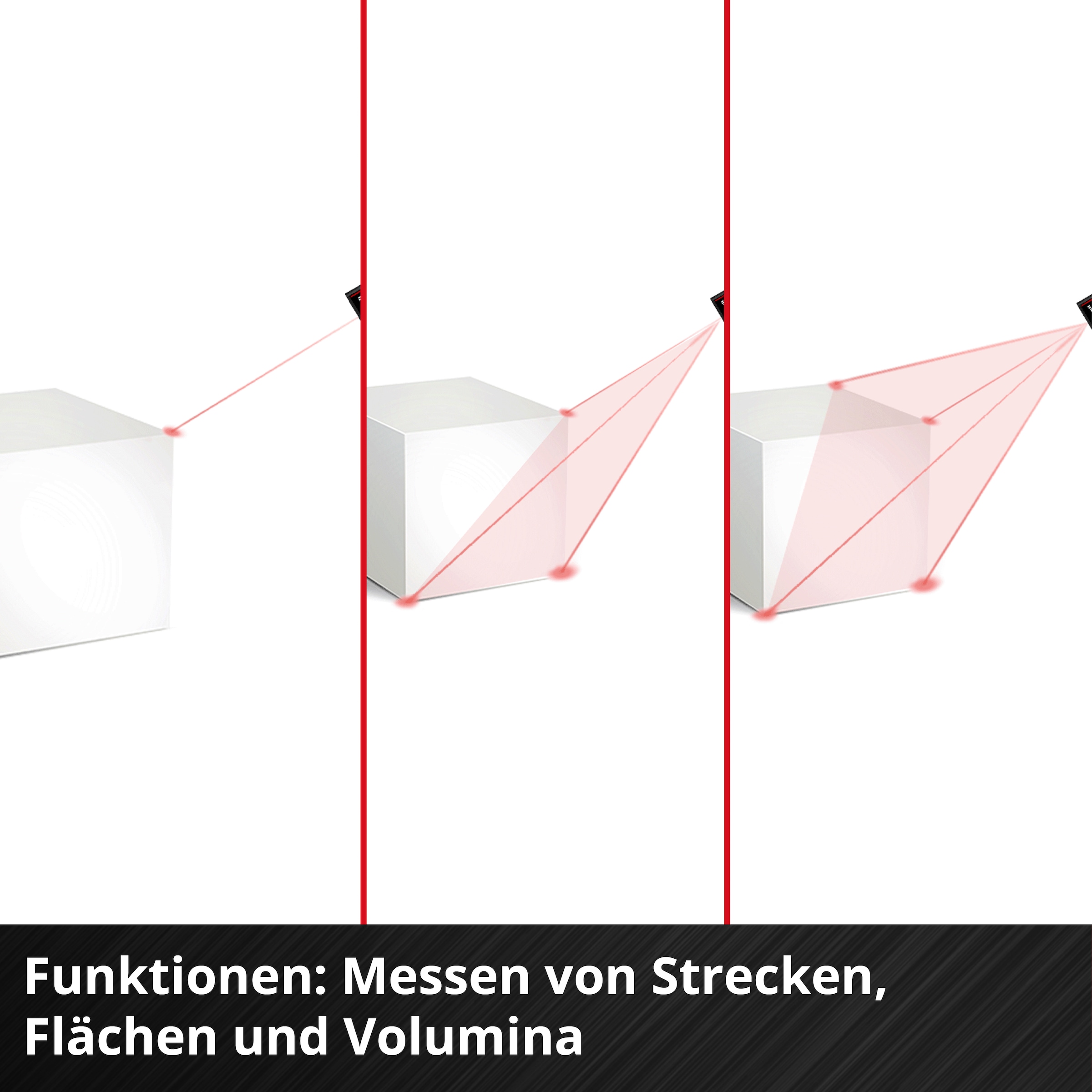 Einhell Lasermessgerät »Laser-Distanzmesser TC-LD 30 R«