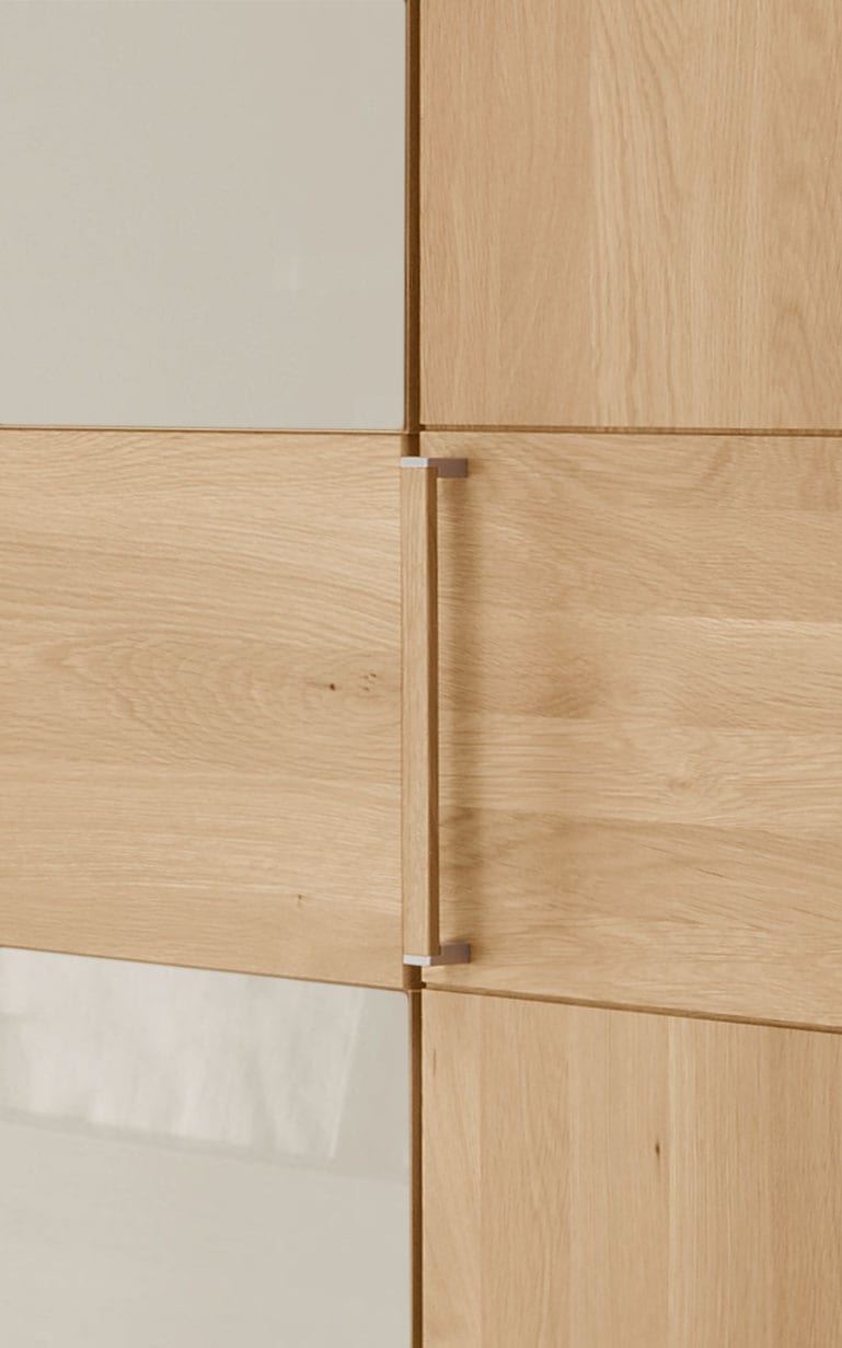 WIEMANN Drehtürenschrank »Kiruna« mit Champagnerglas