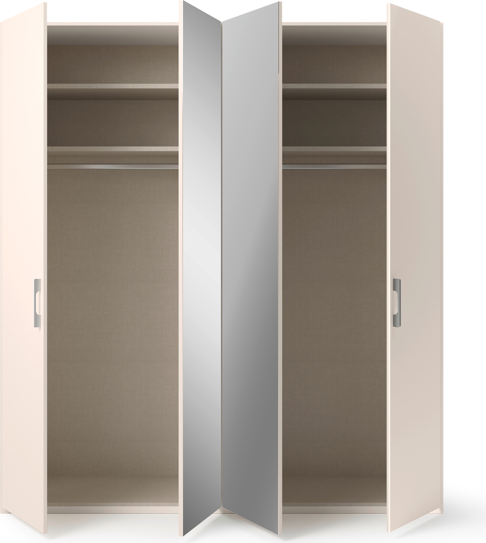 set one by Musterring Drehtürenschrank »Henderson« mit Spiegel, in 2 Breiten, inkl. Fachböden und Kleiderstangen