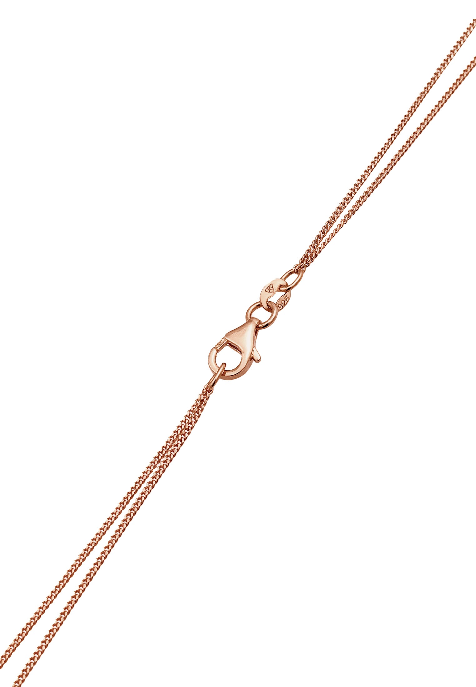Elli Silberkette »Halskette 2-lagig Layer Kreis Stab Geo 925 Silber«