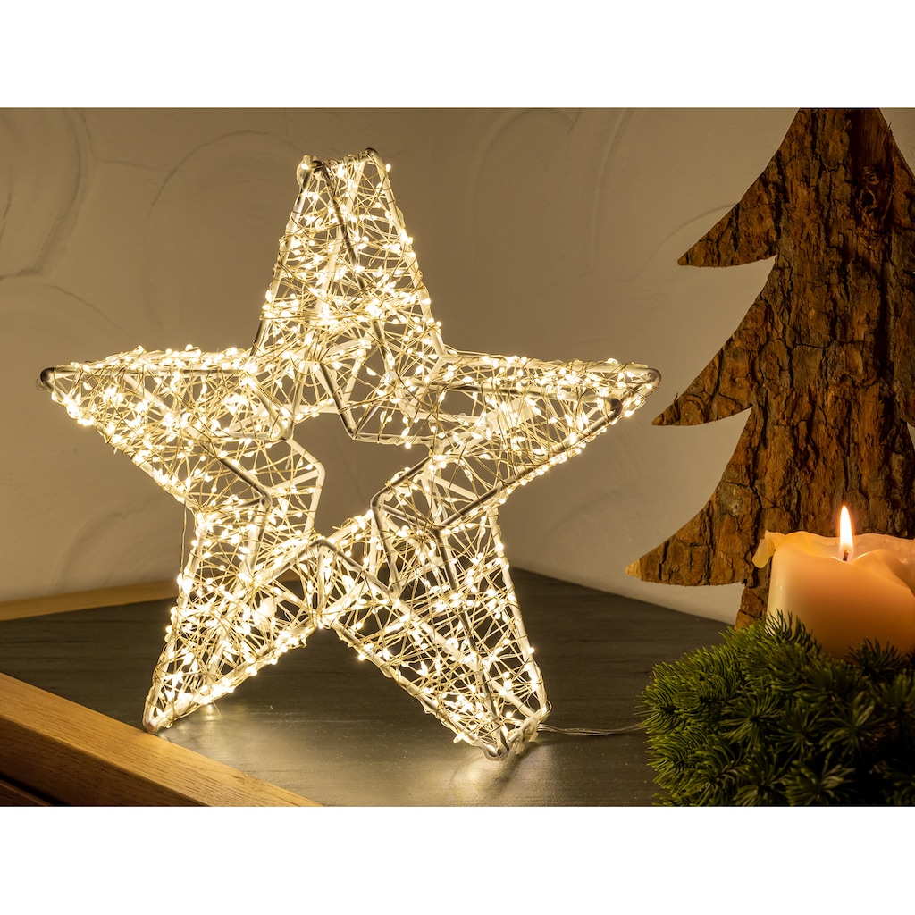 Star-Max LED Stern »Weihnachtsstern, Weihnachtsdeko aussen«, 960 flammig-flammig