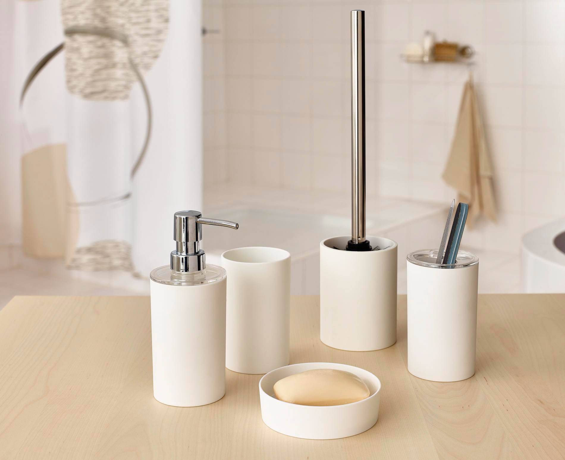 Ridder WC-Garnitur »Touch«, aus mit UV-beständig Kunststoff, | online XXL Jahren kaufen 3 Garantie