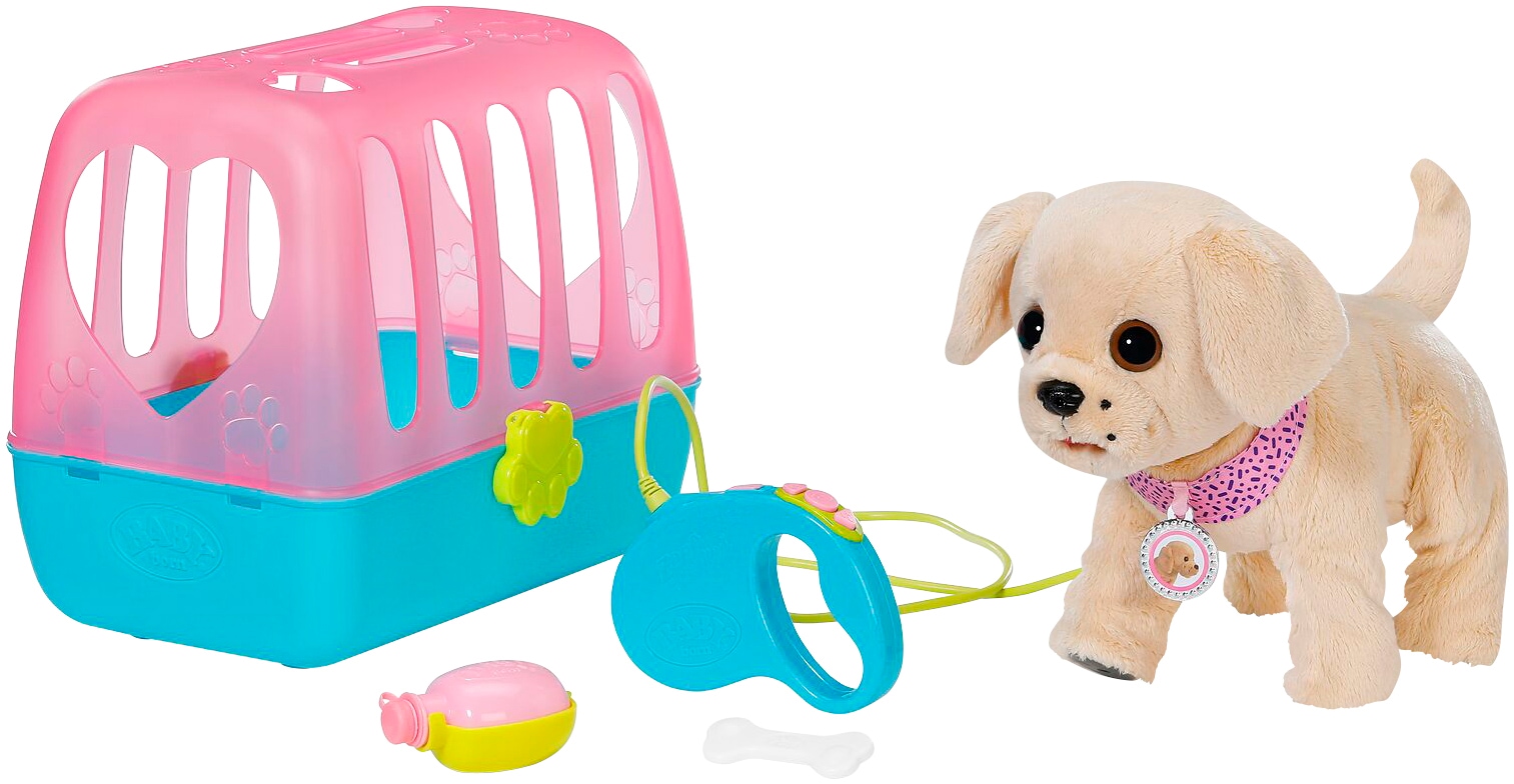 Baby Born Plüschfigur »Mein Hund Lucky mit Box« mit Funktion