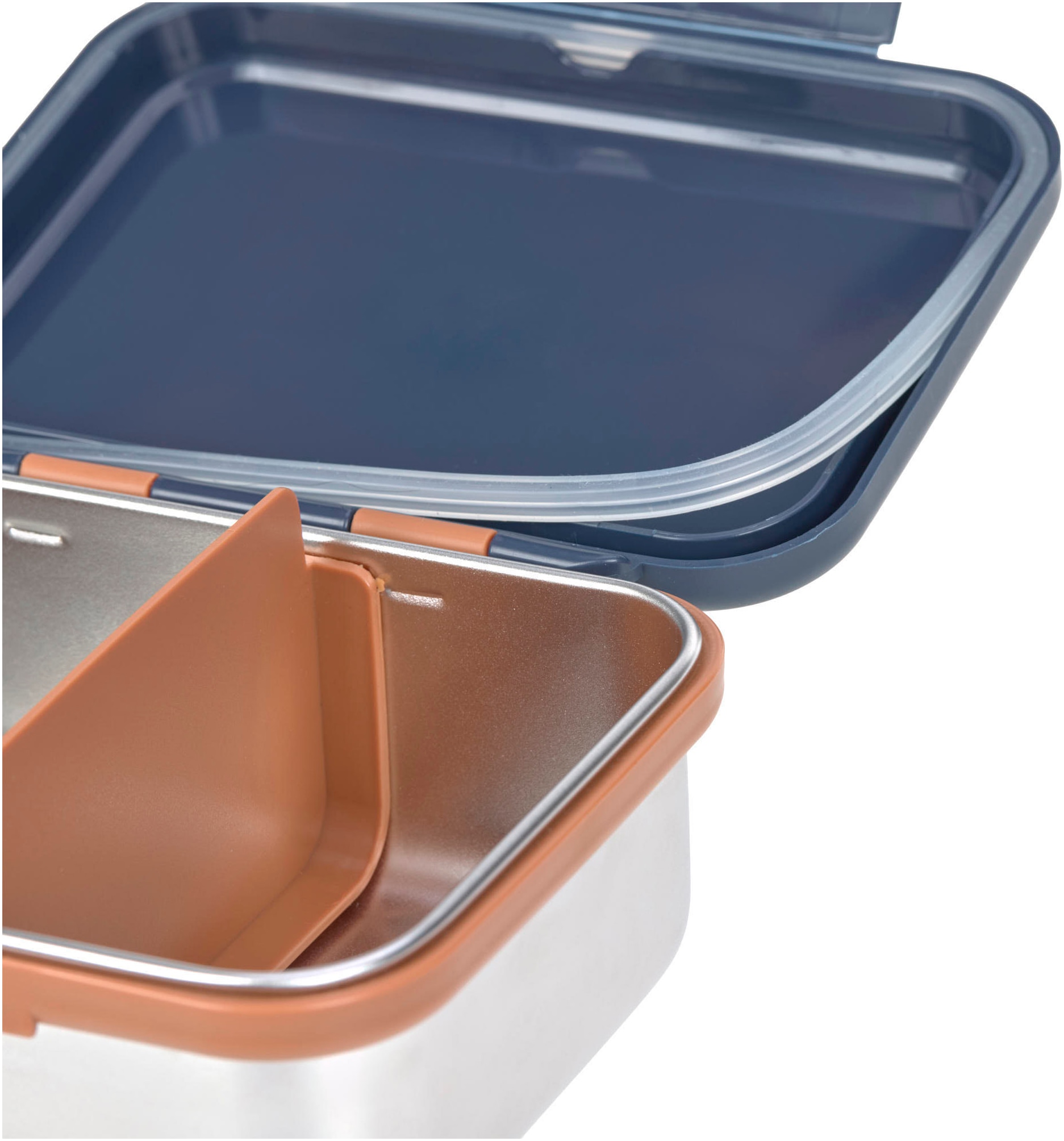 LÄSSIG Lunchbox »Little Gang, Smile navy«, (1 tlg.)