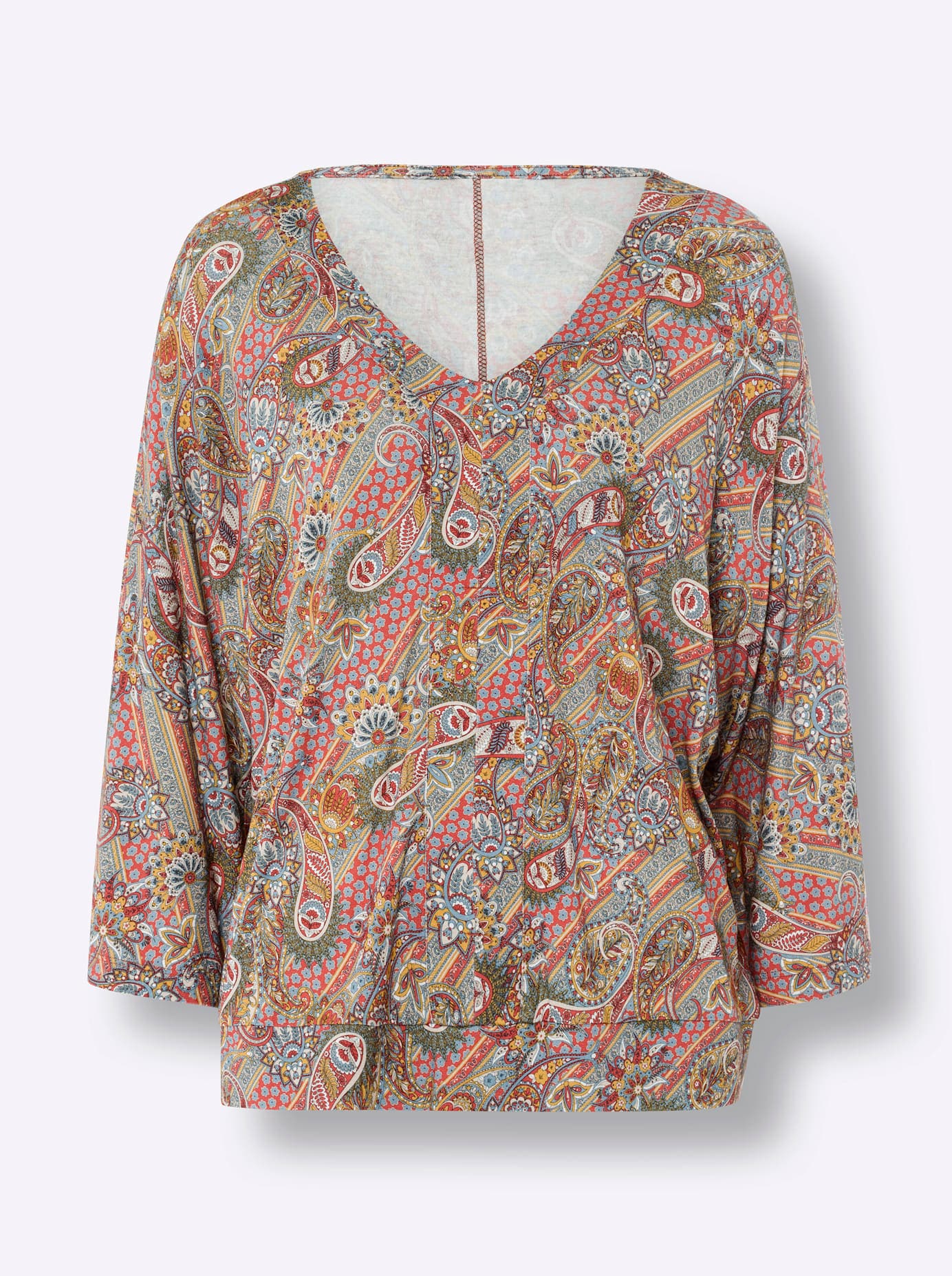 heine Fledermausshirt »Druck-Shirt«, (1 tlg.)
