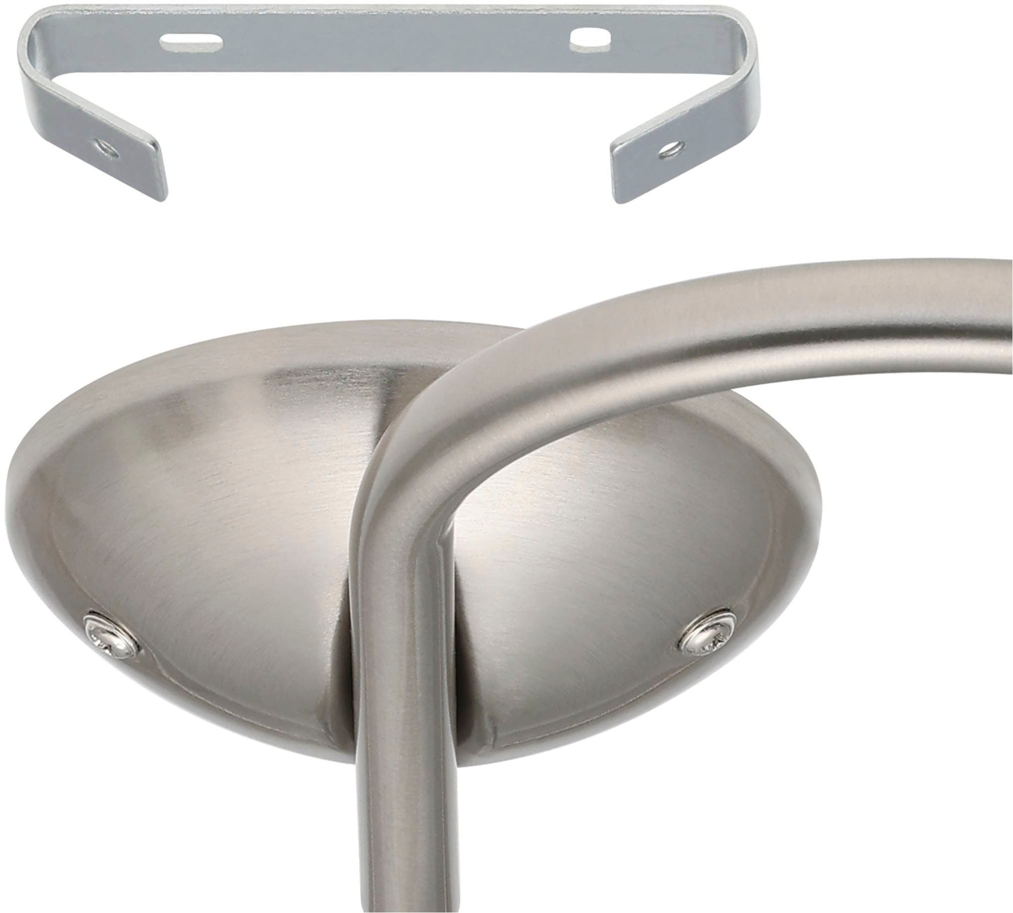 EGLO Deckenleuchte »Magnum-LED Deckenlampe, Deckenstrahler, Wohnzimmerlampe, Metall, GU10« GU10 1 Stk. Warmweiß Spot - L25,5 x H29,5 cm - nickel-matt, chrom - 3X2,8W inkl.