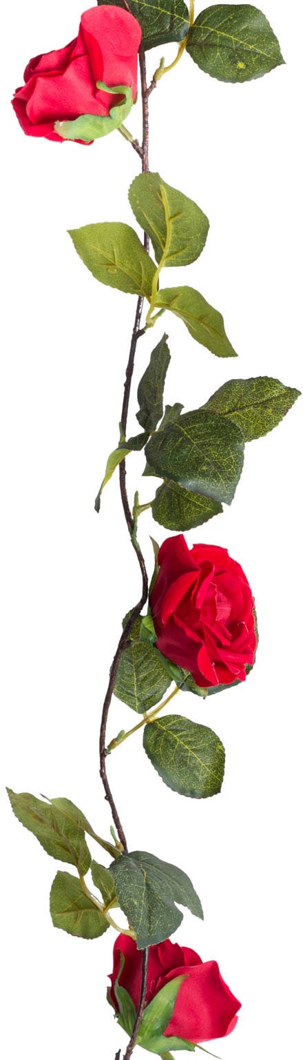 »Rosengirlande« Kunstblume Rechnung bestellen Botanic-Haus auf