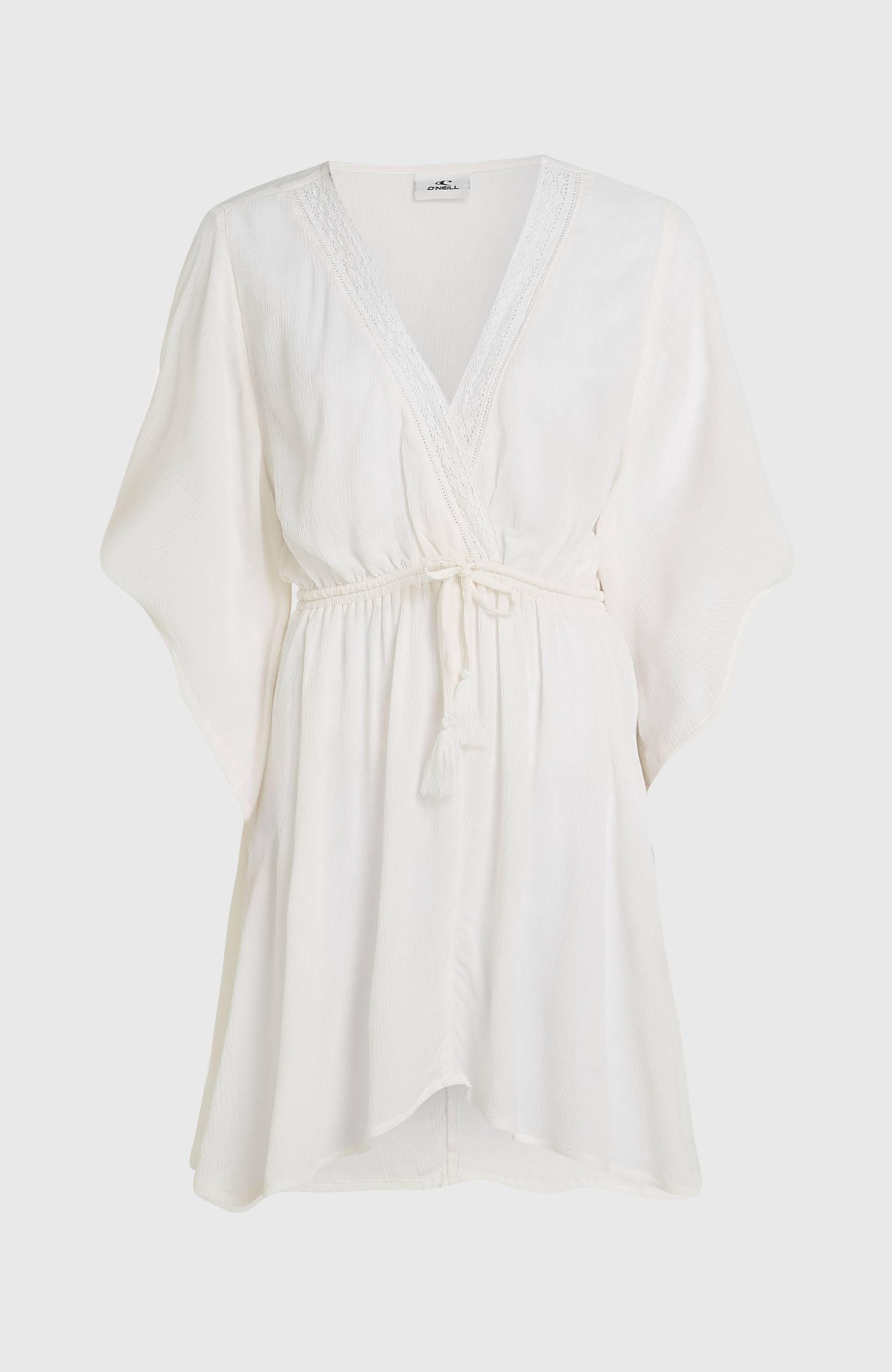 O'Neill Strandkleid »ESSENTIALS TOKEENA COVER UP« mit Spitzendetails am Ausschnitt, locker sitzender Schnitt