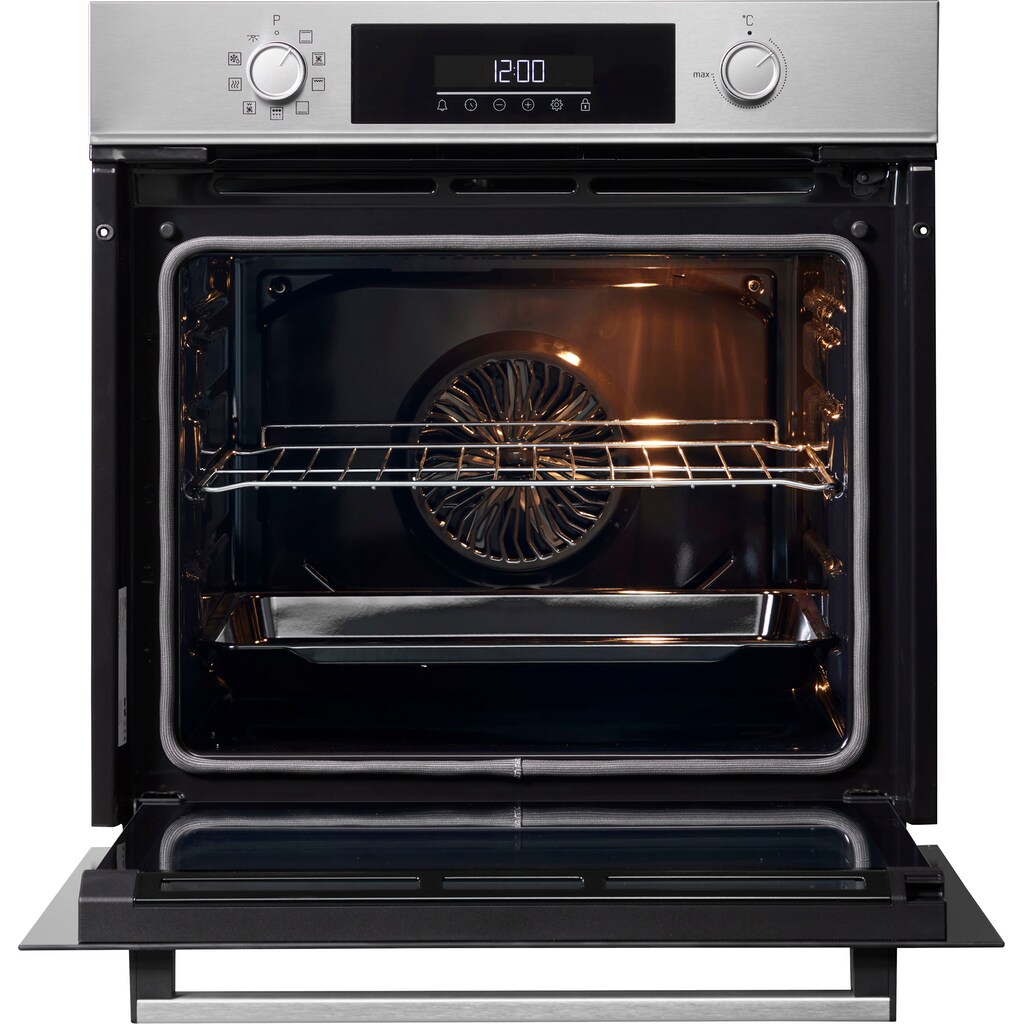 BEKO Backofen-Set »BBSE1134T0XFP«, BBSE1134T0XFP, Pyrolyse-Selbstreinigung, (Set)