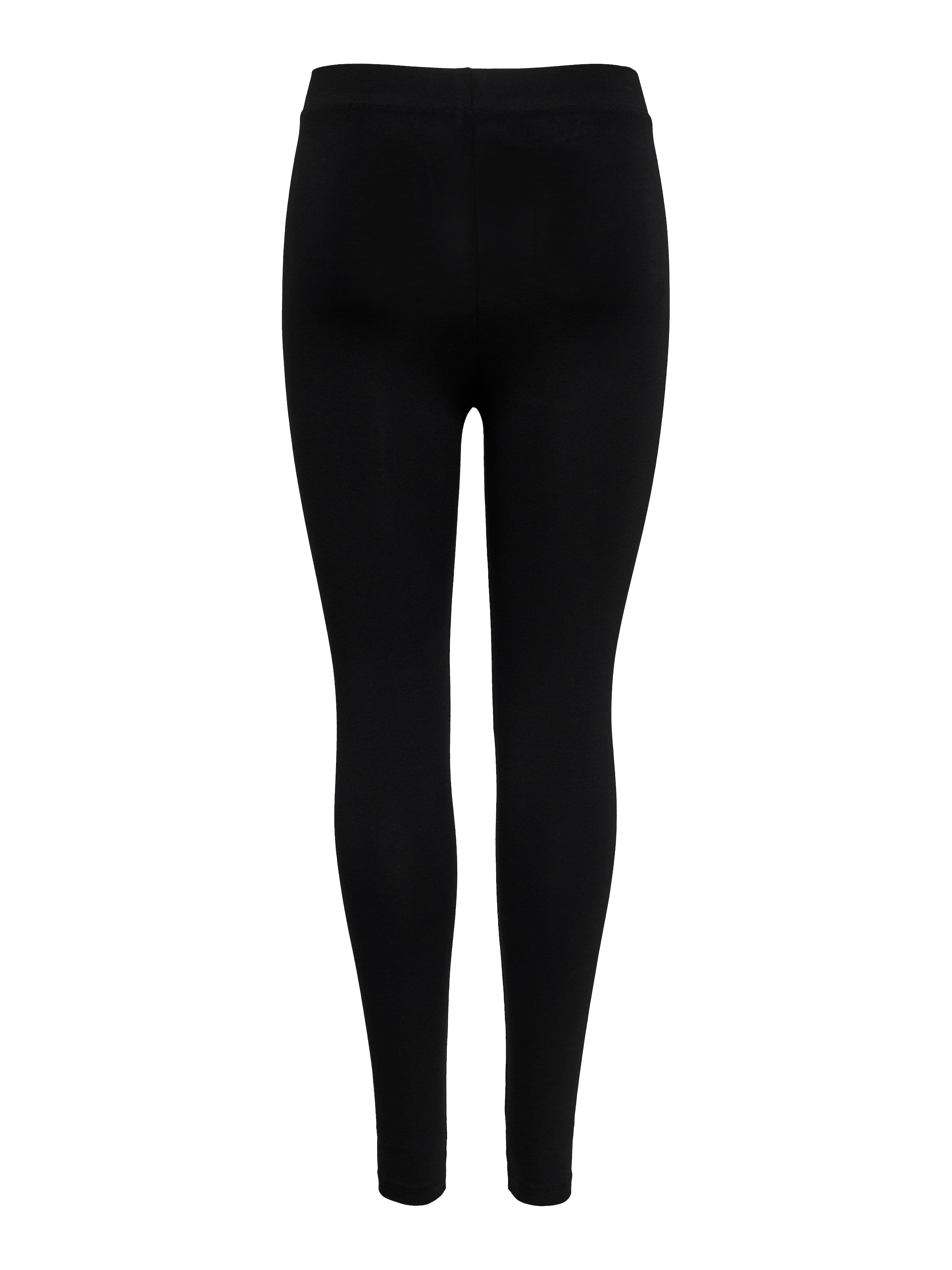 ONLY Leggings »ONLLIVE – Elastischer Bund für Komfort und Bewegungsfreiheit«  sehr figurbetont, Jersey, Baumwollmischung, elastisch, unifarben