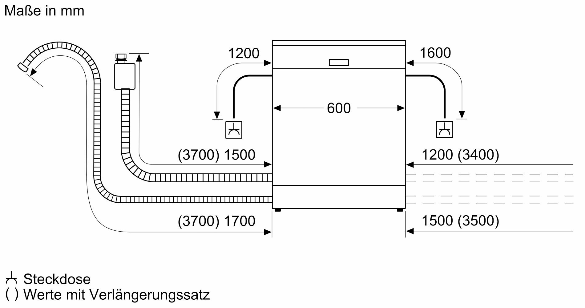 BOSCH Unterbaugeschirrspüler Serie 6 »SMP6ZCC80S«, 14 Maßgedecke