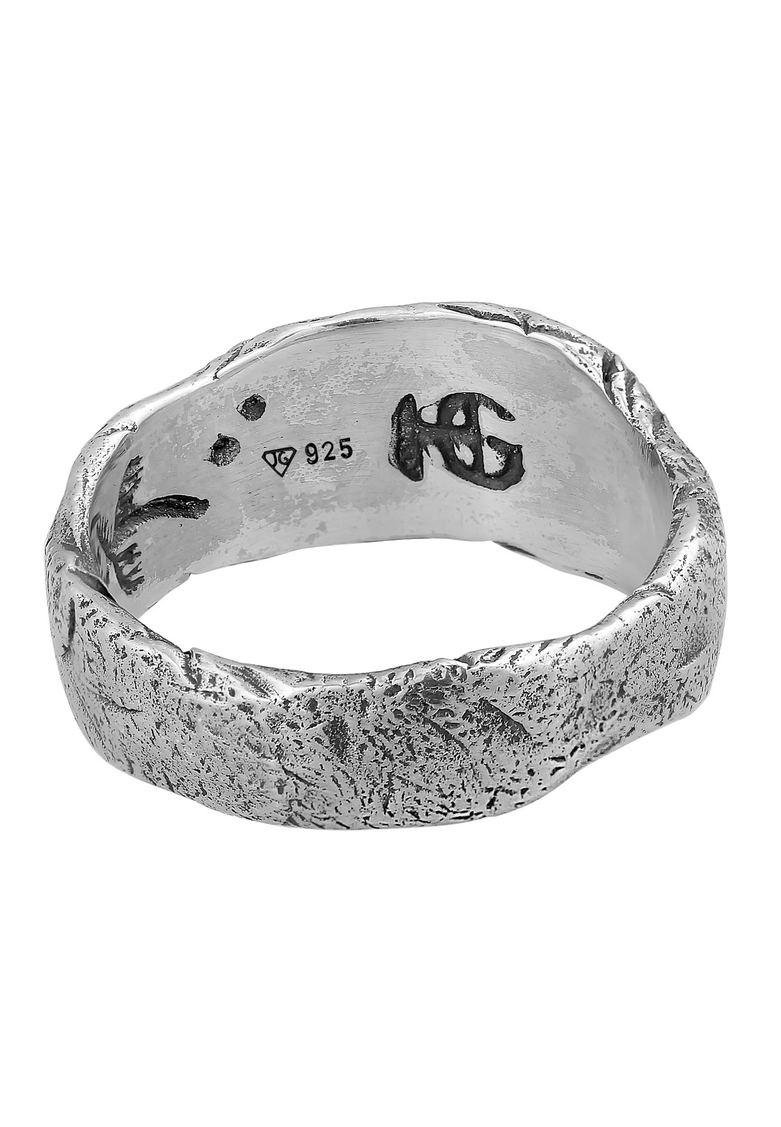 HAZE & GLORY Silberring »Ring Bandring - Secret Spot 925 Silber«