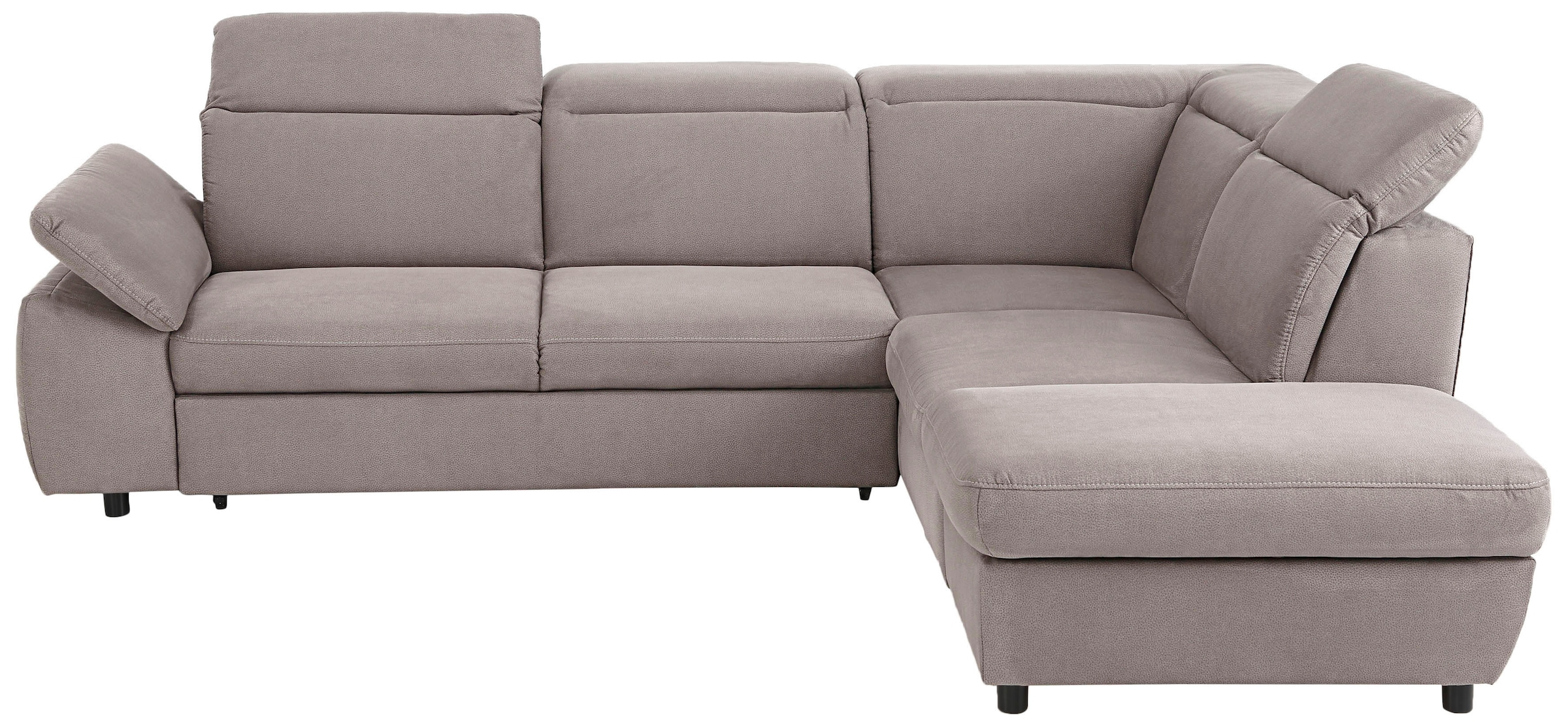 Home affaire Ecksofa »Mauritius L-Form«, mit Ottomane, mit Kopfteil- und Armlehnverstellung